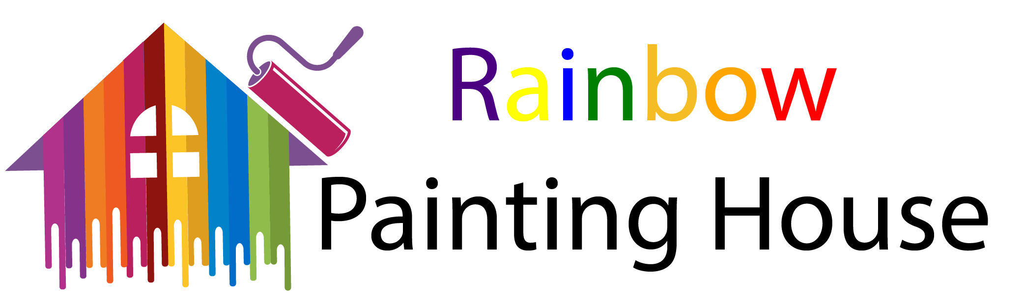 Rainbow Painting House
