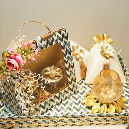 Adhvik Events - Golden Gift Hamper
