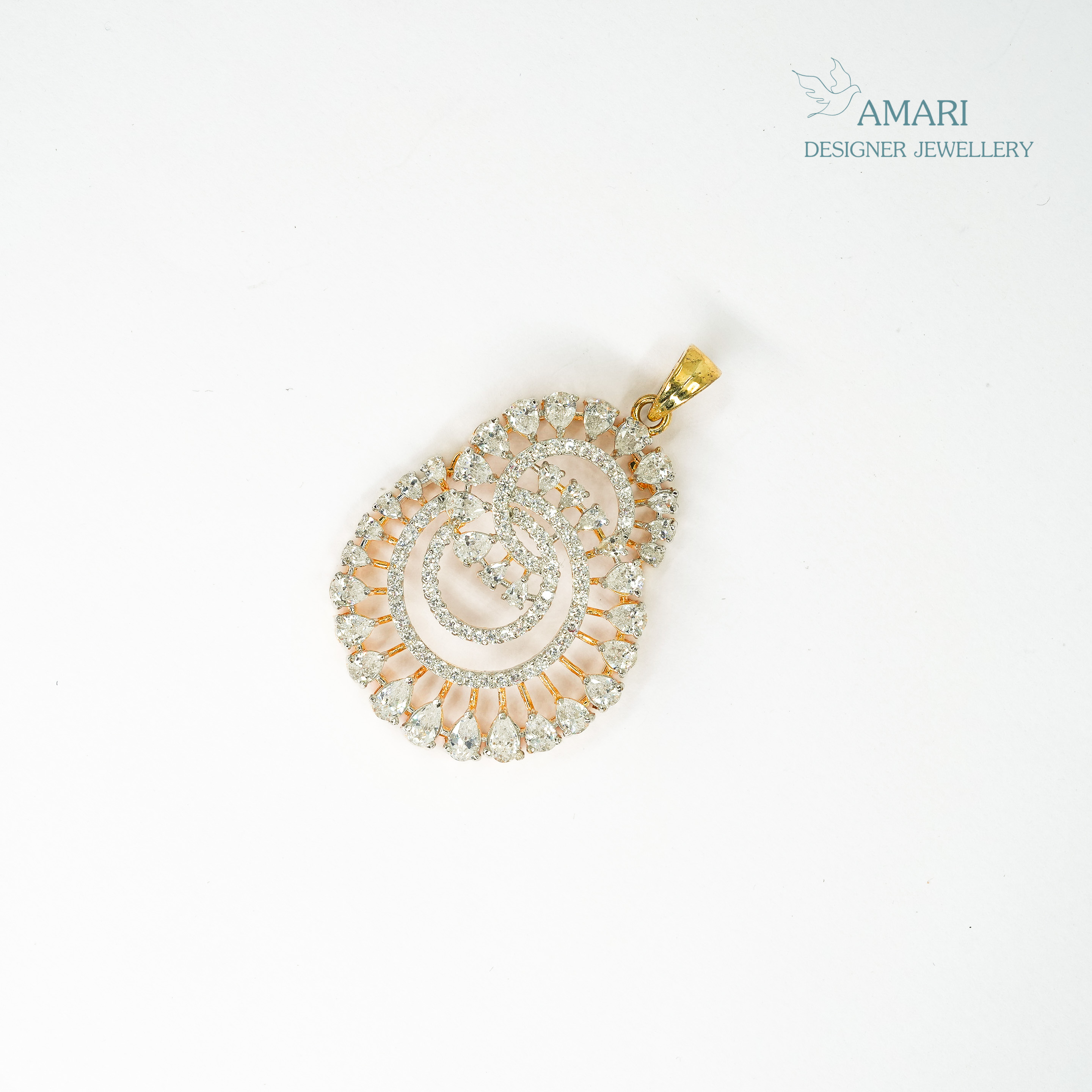 Beautiful S Type Design Pendent -