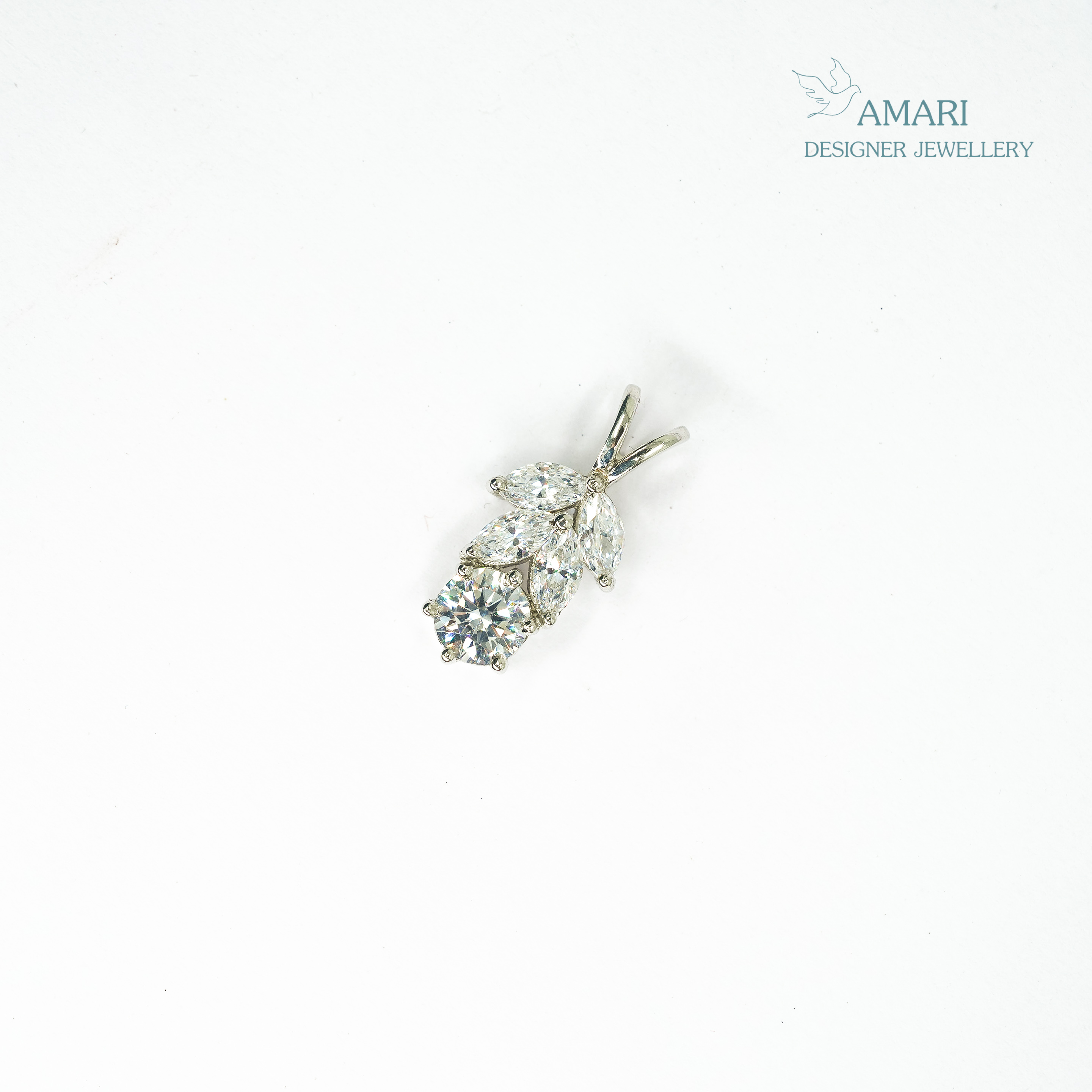 Snowflake Design Pendant -