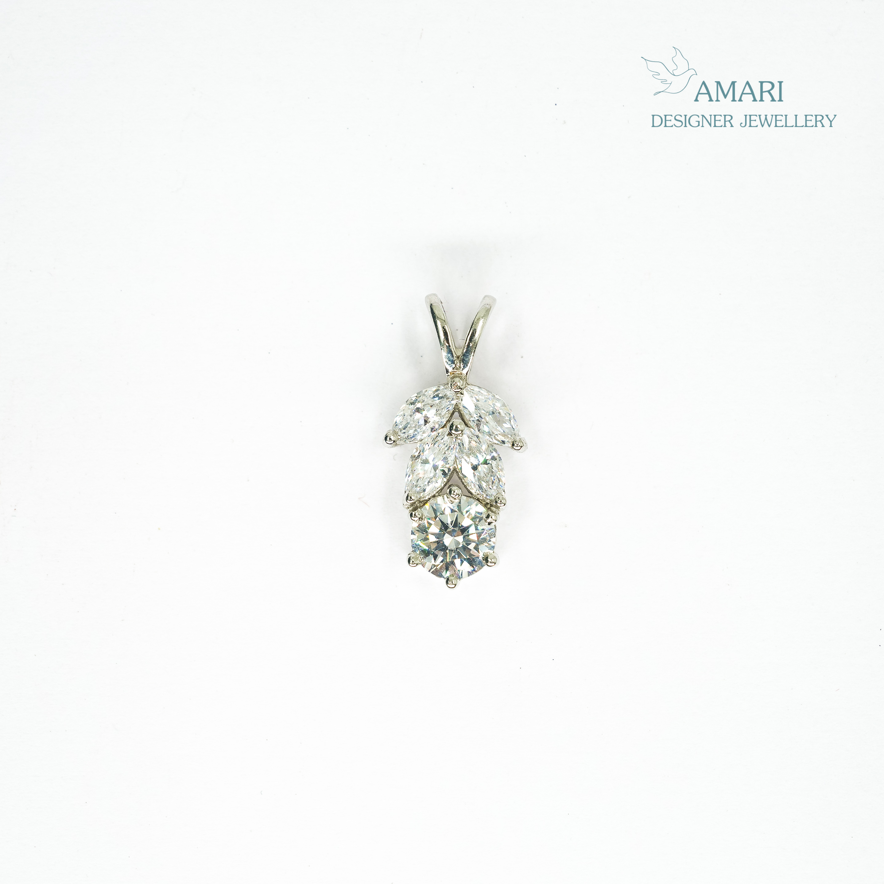 Snowflake Design Pendant -