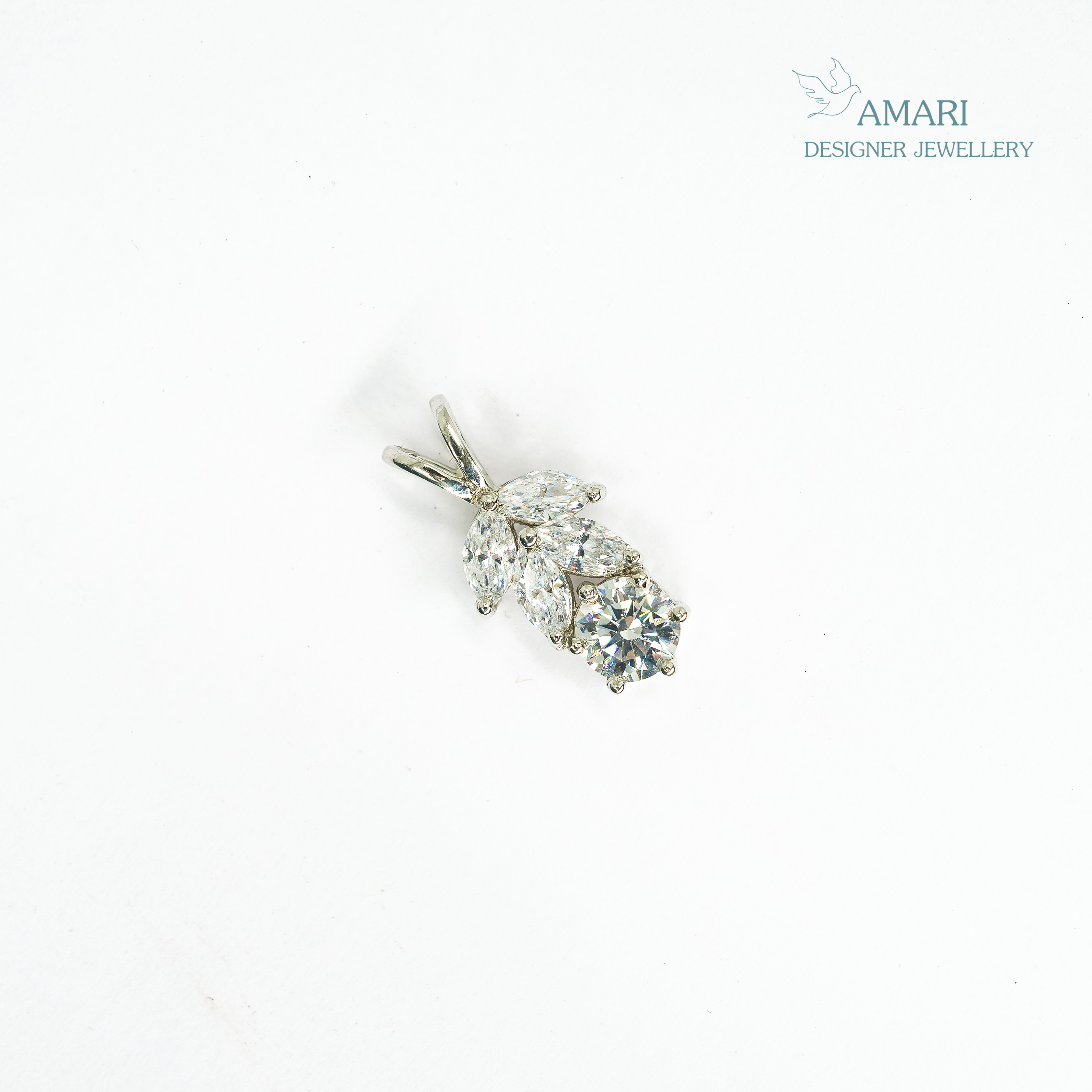 Snowflake Design Pendant -