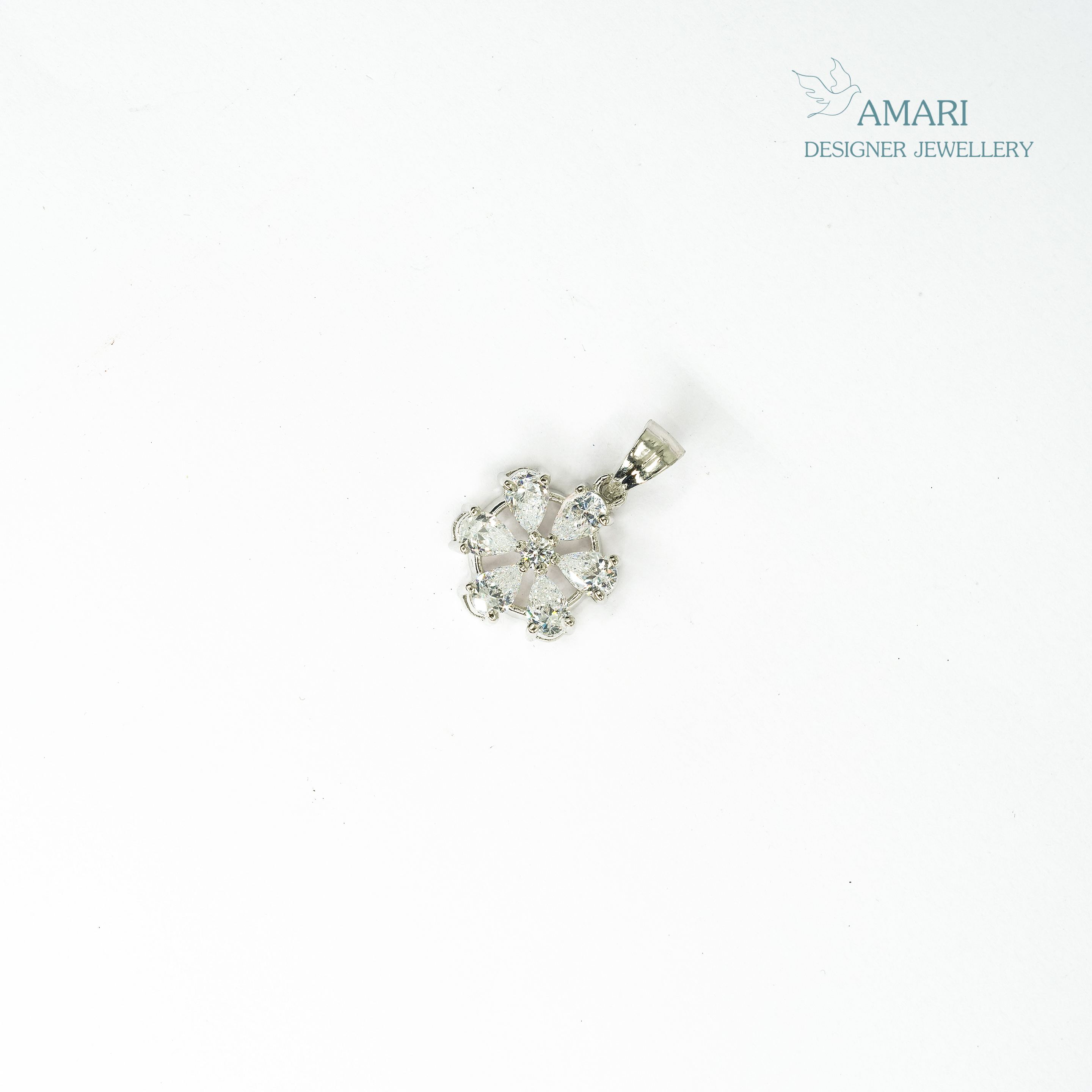 Simple Flower Pendant -