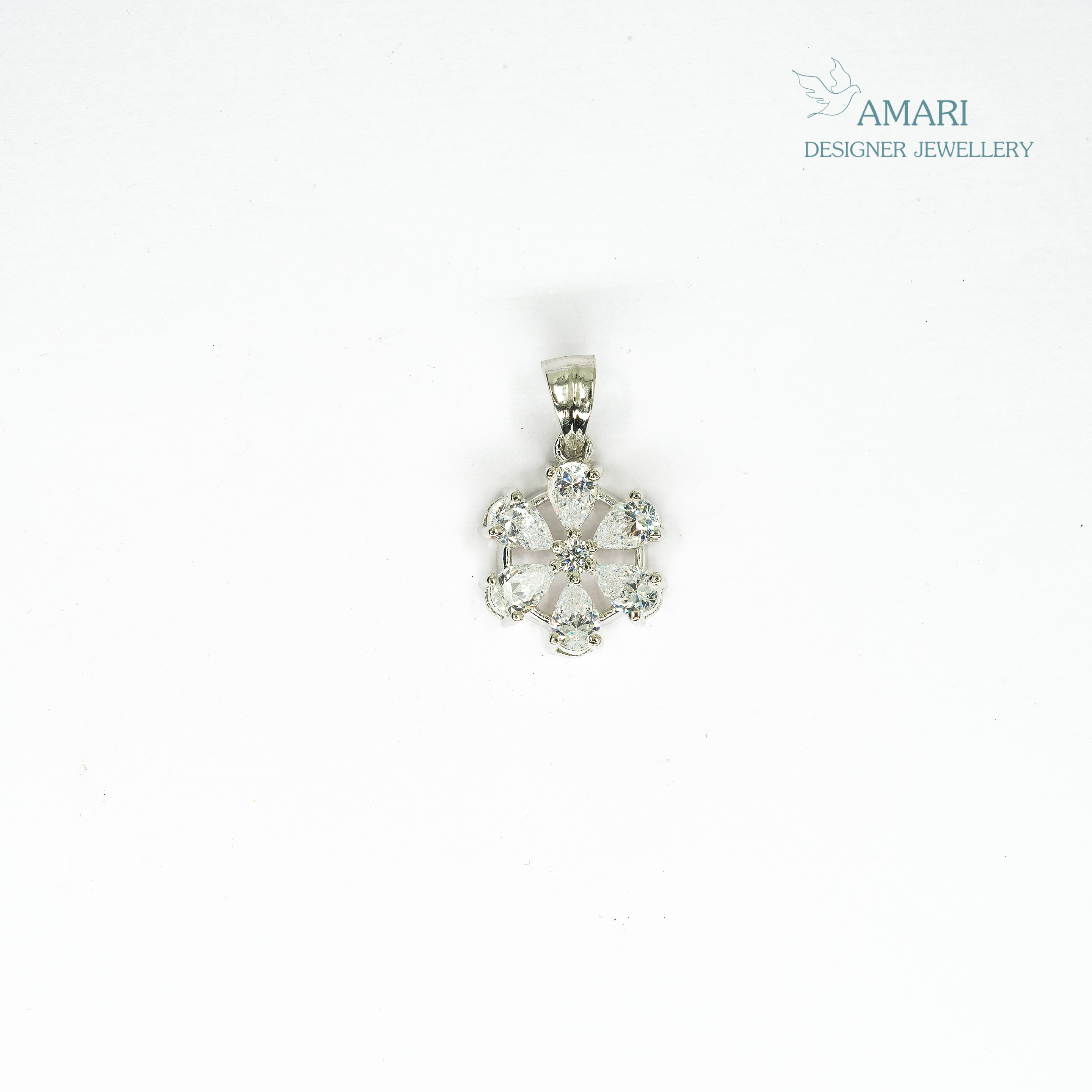 Simple Flower Pendant -