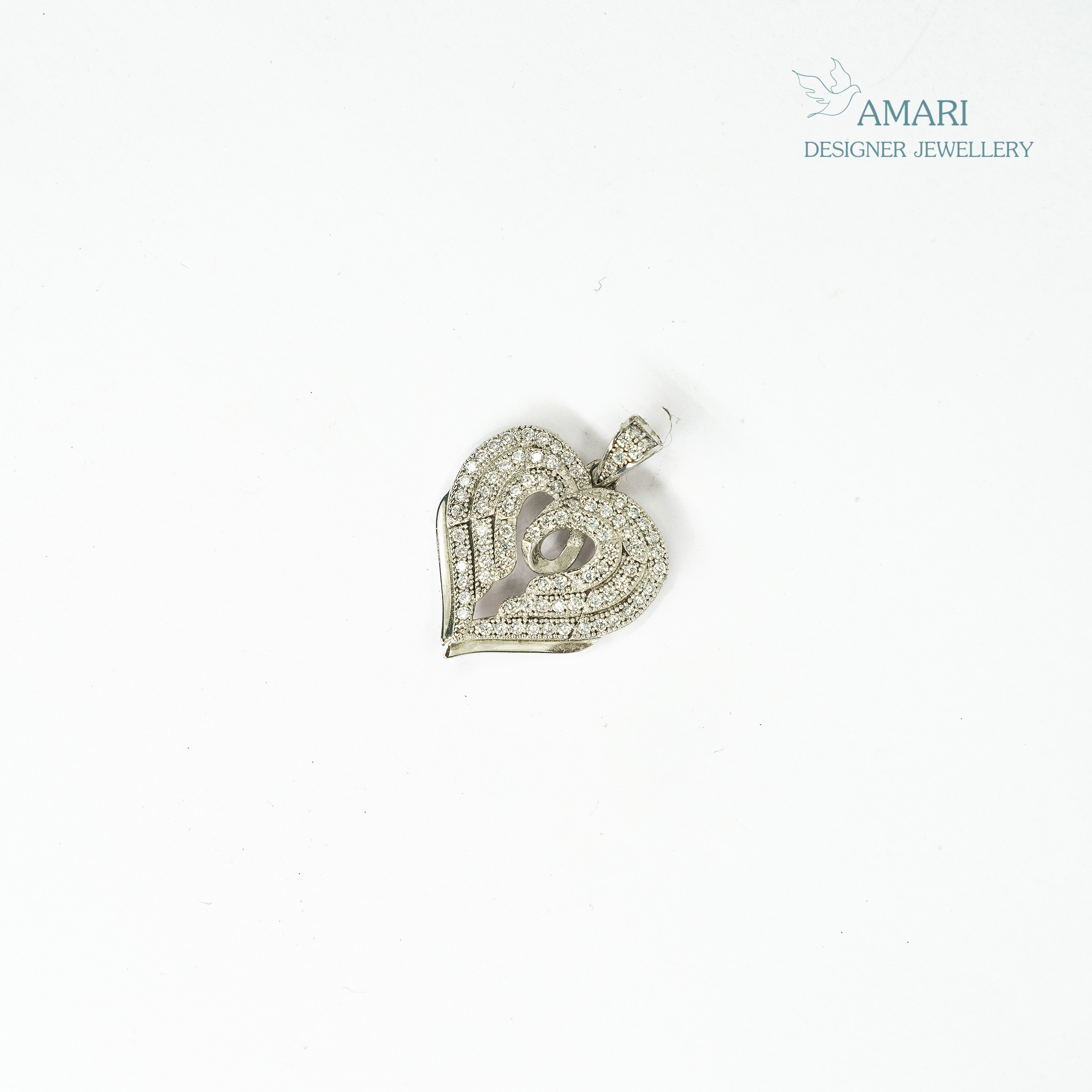 Elegant Heart Shape Pendant -