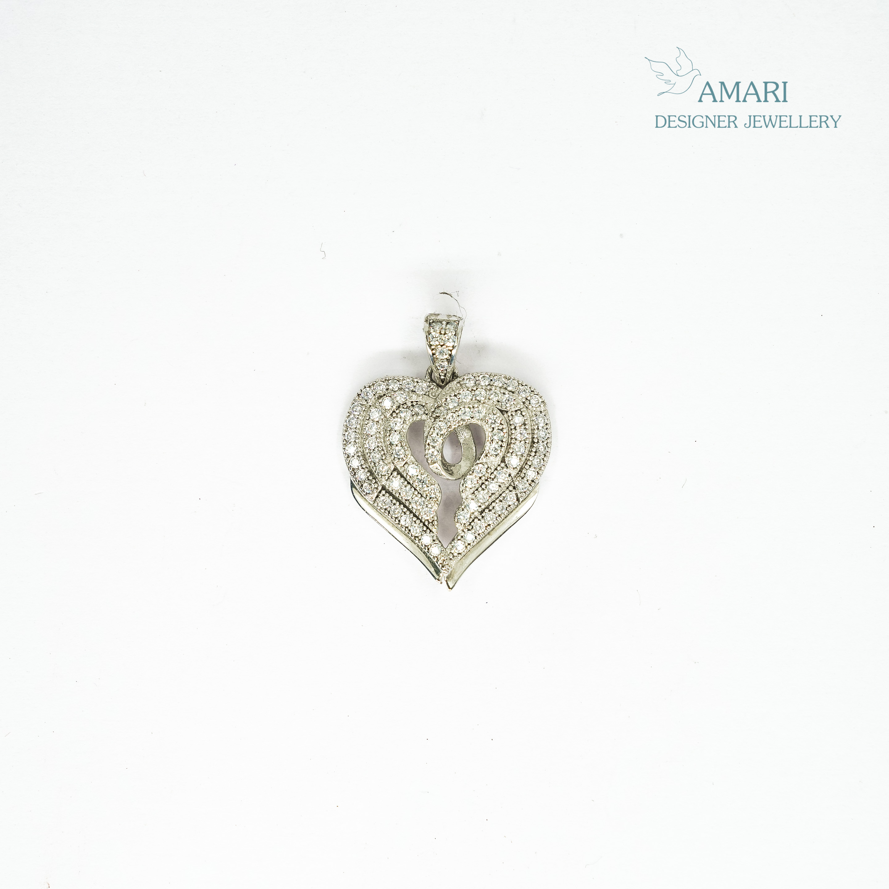 Elegant Heart Shape Pendant -