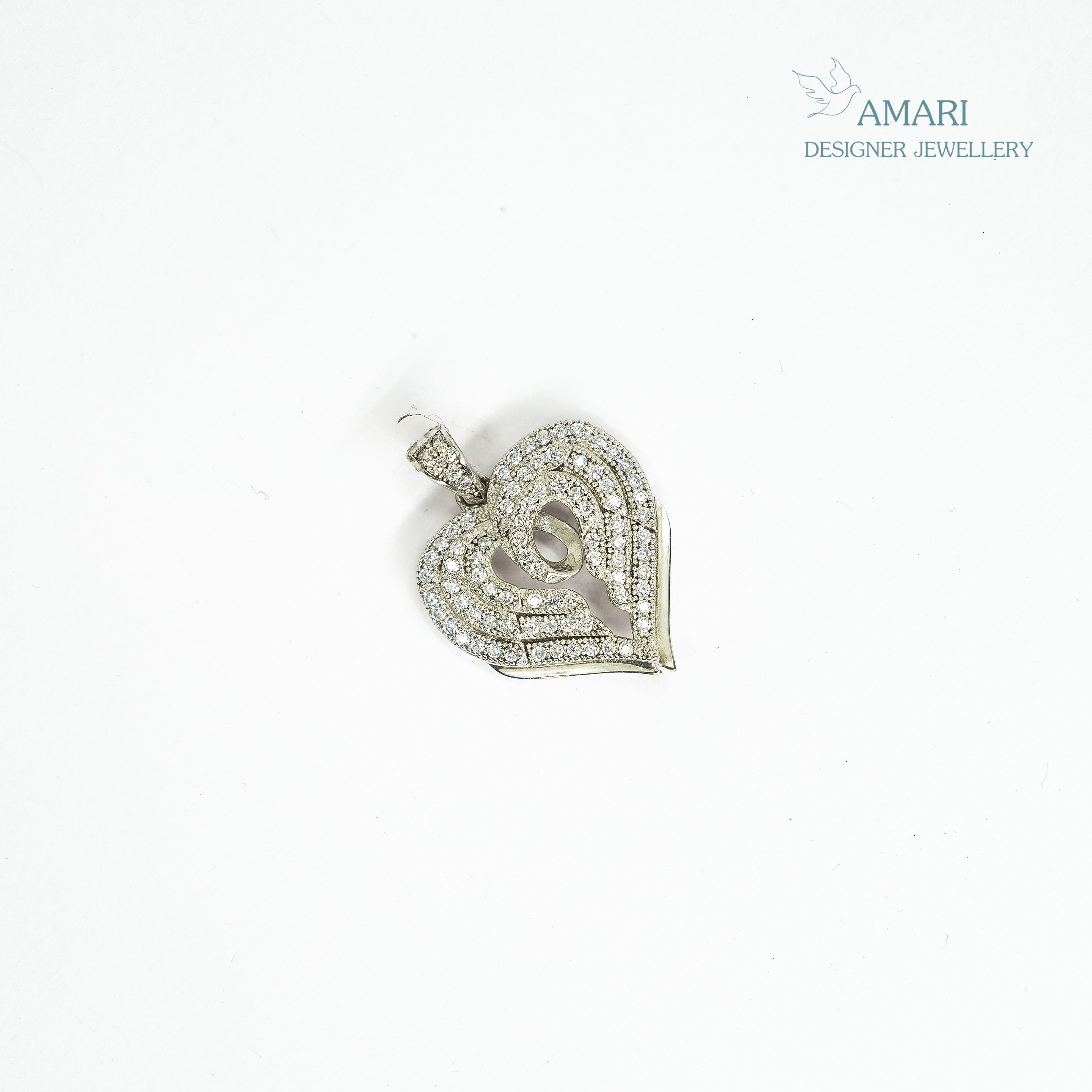 Elegant Heart Shape Pendant -