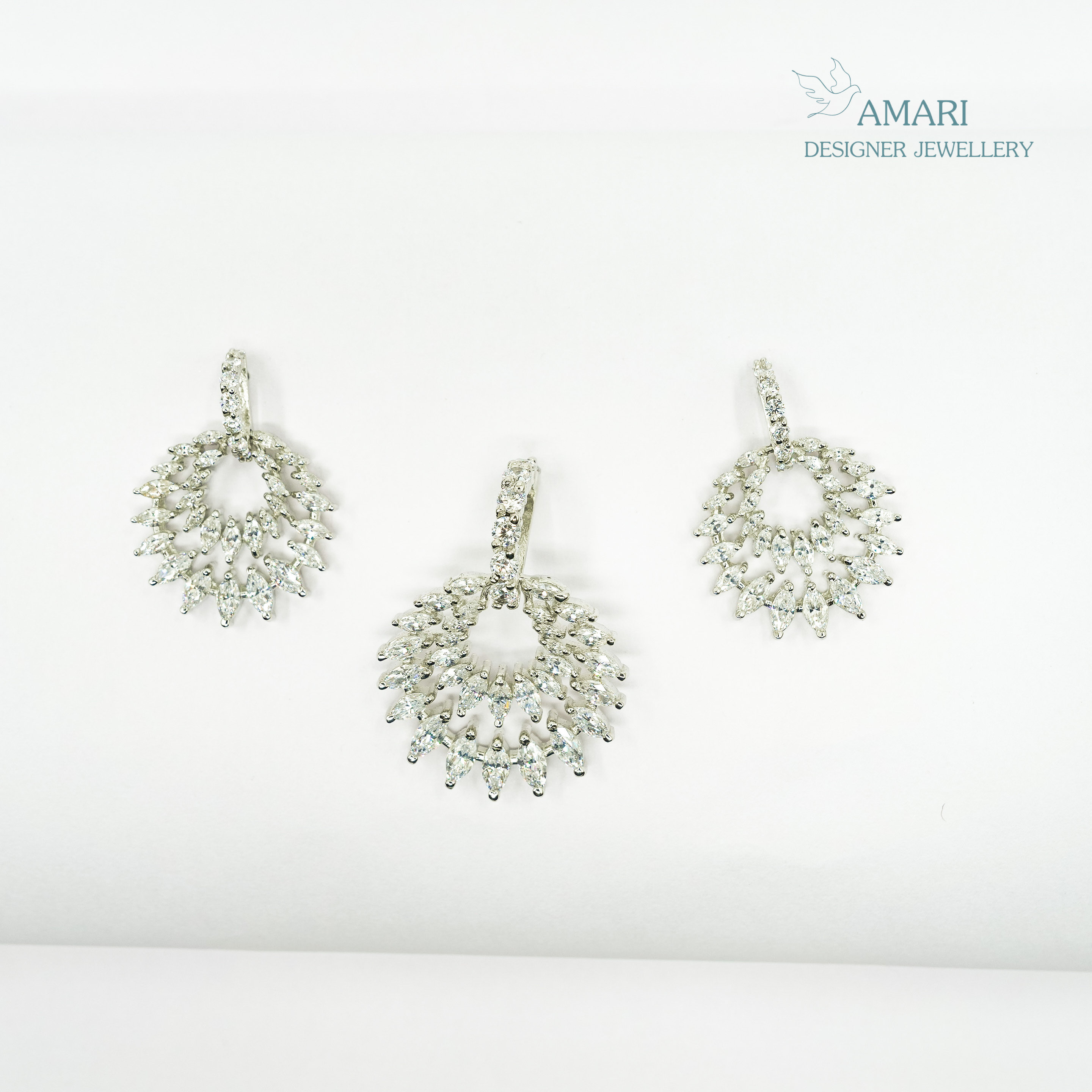 Elegant And Stackable Pendant Set -