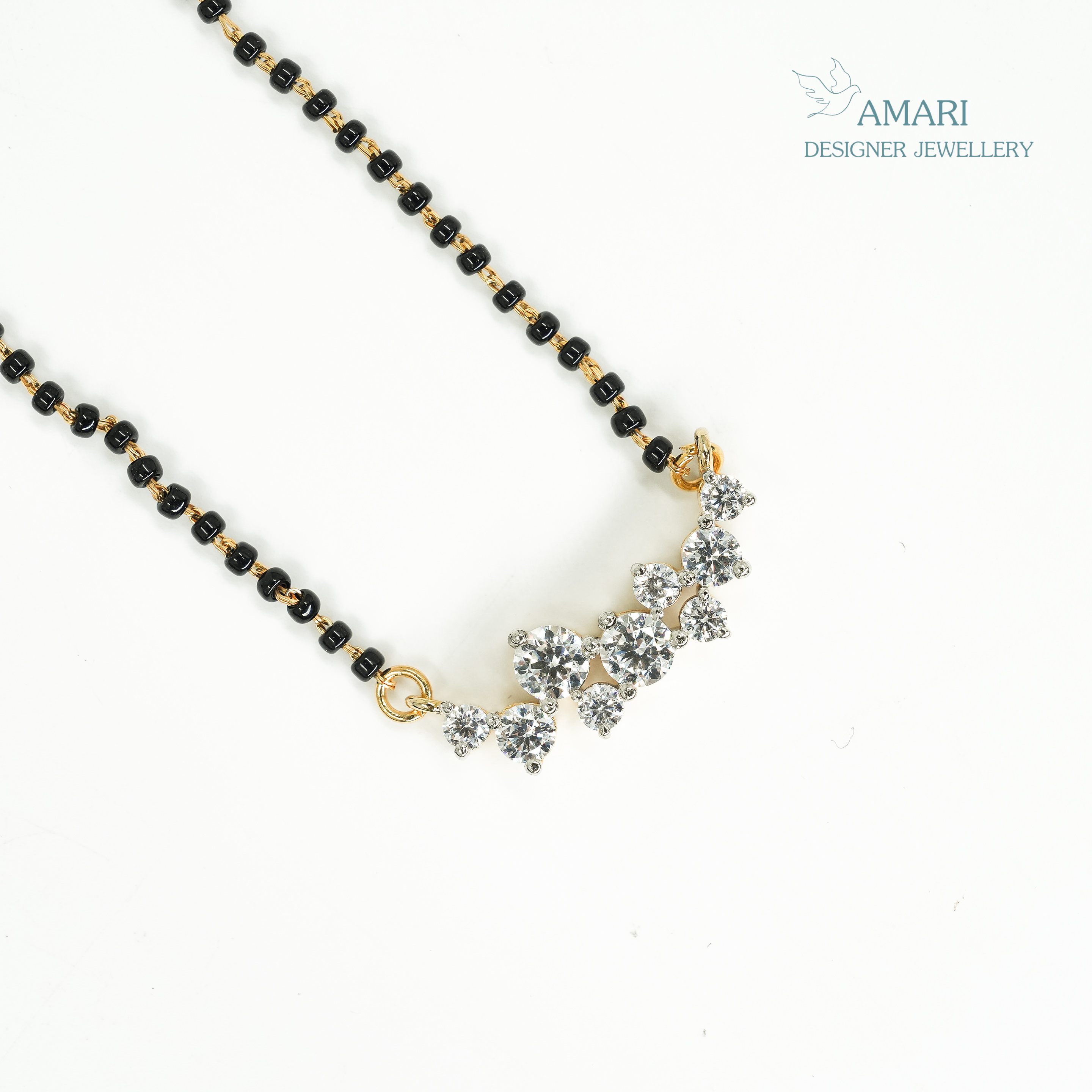 Woven Sparkles Mangal Sutra -