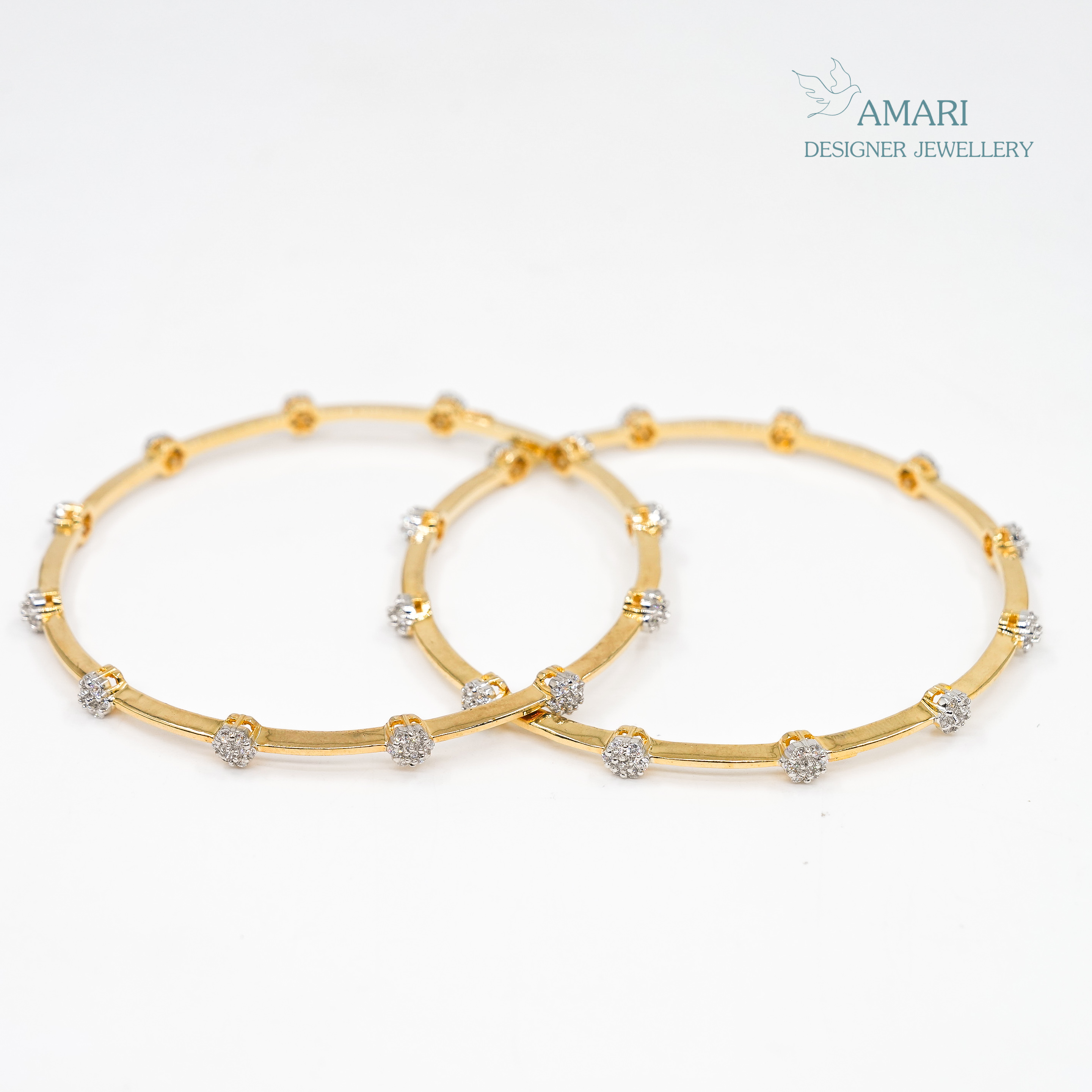 Simple And Elegant Daily Wear Silver Bangles -