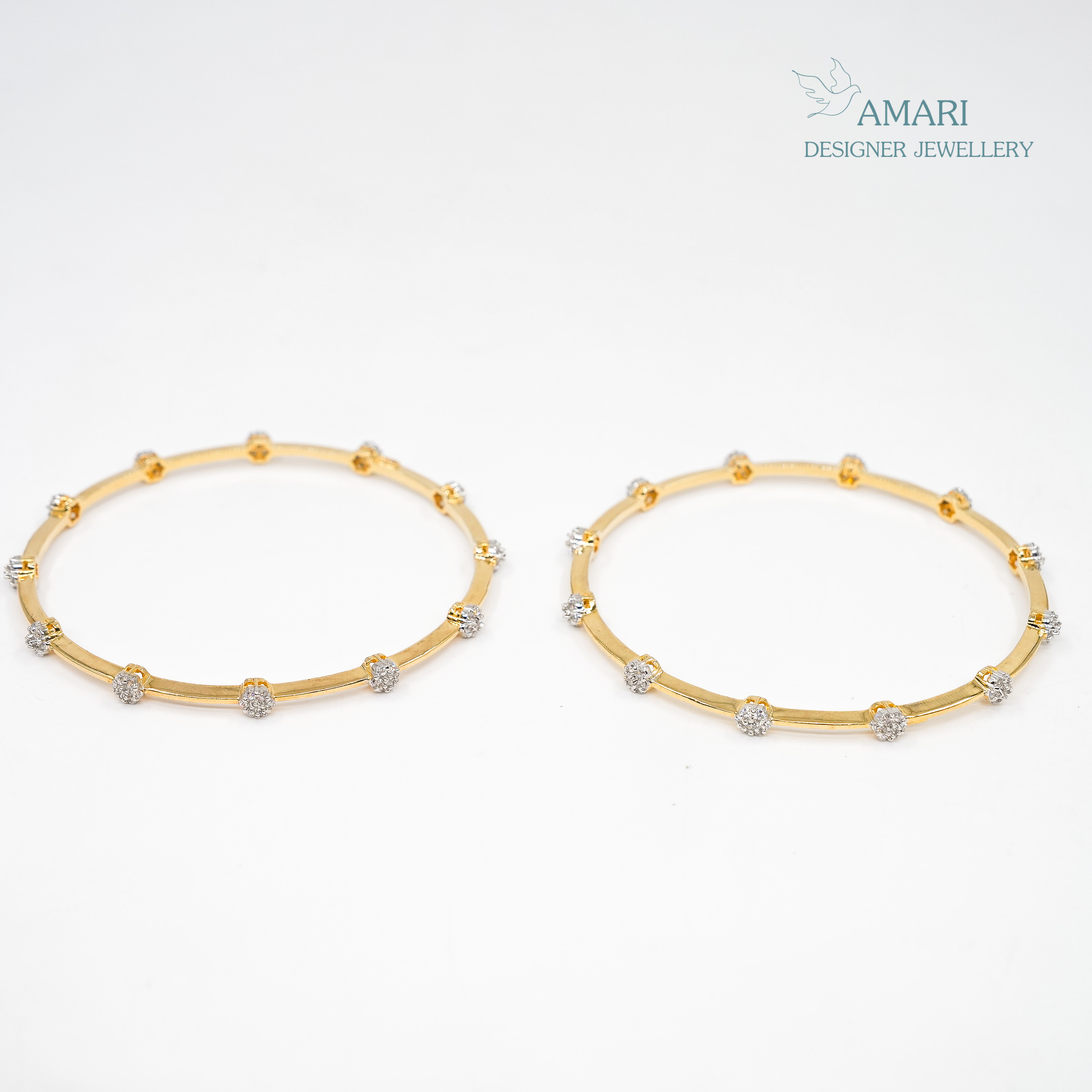 Simple And Elegant Daily Wear Silver Bangles -