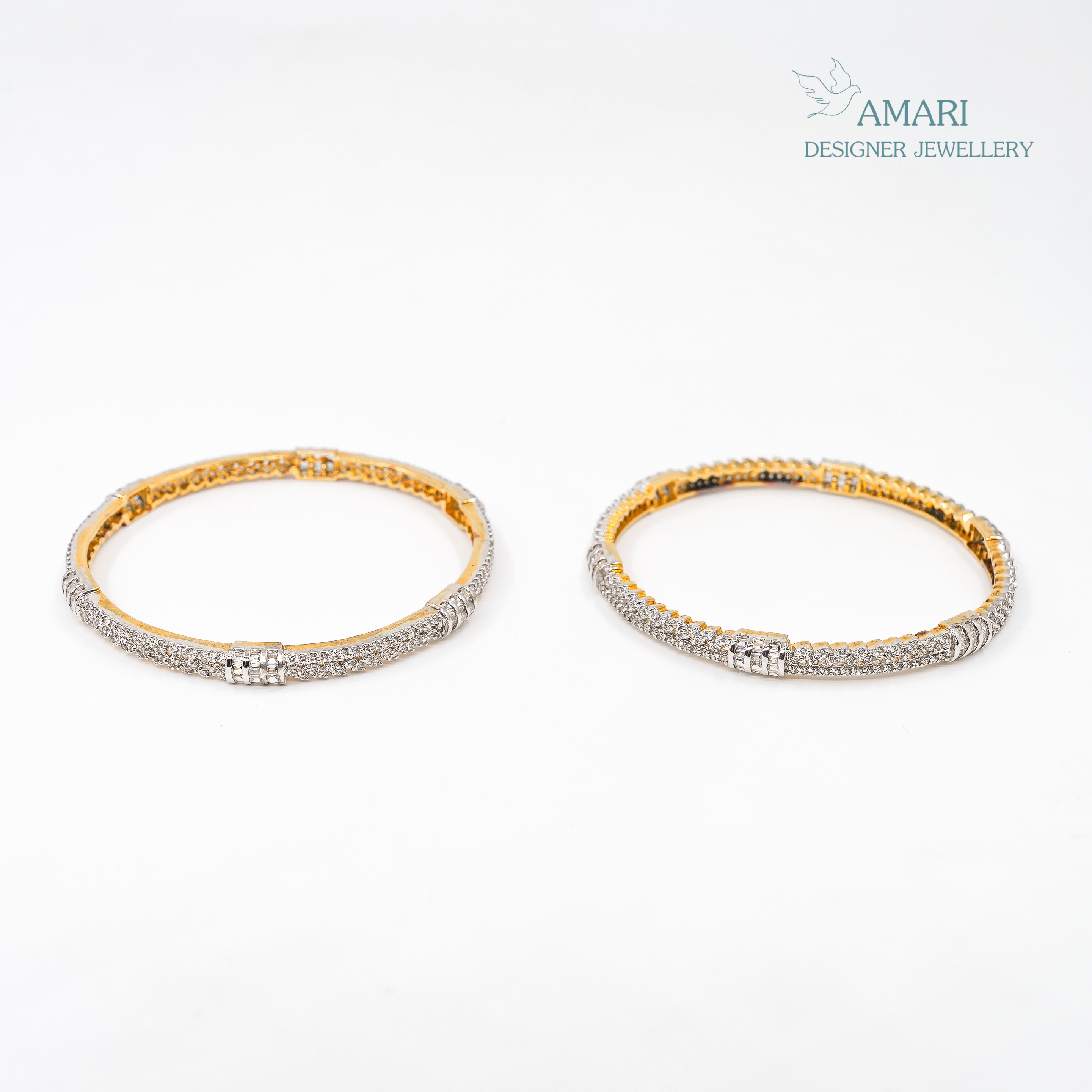 Beautiful Perfect Silver Bangles -