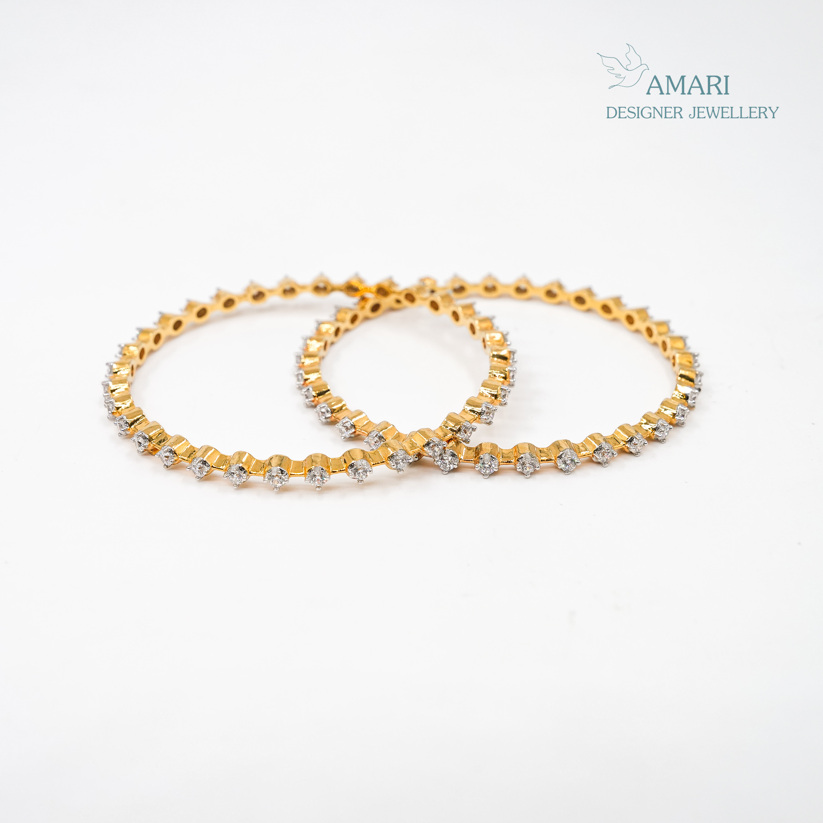 Classic Single Line Silver Bangles -