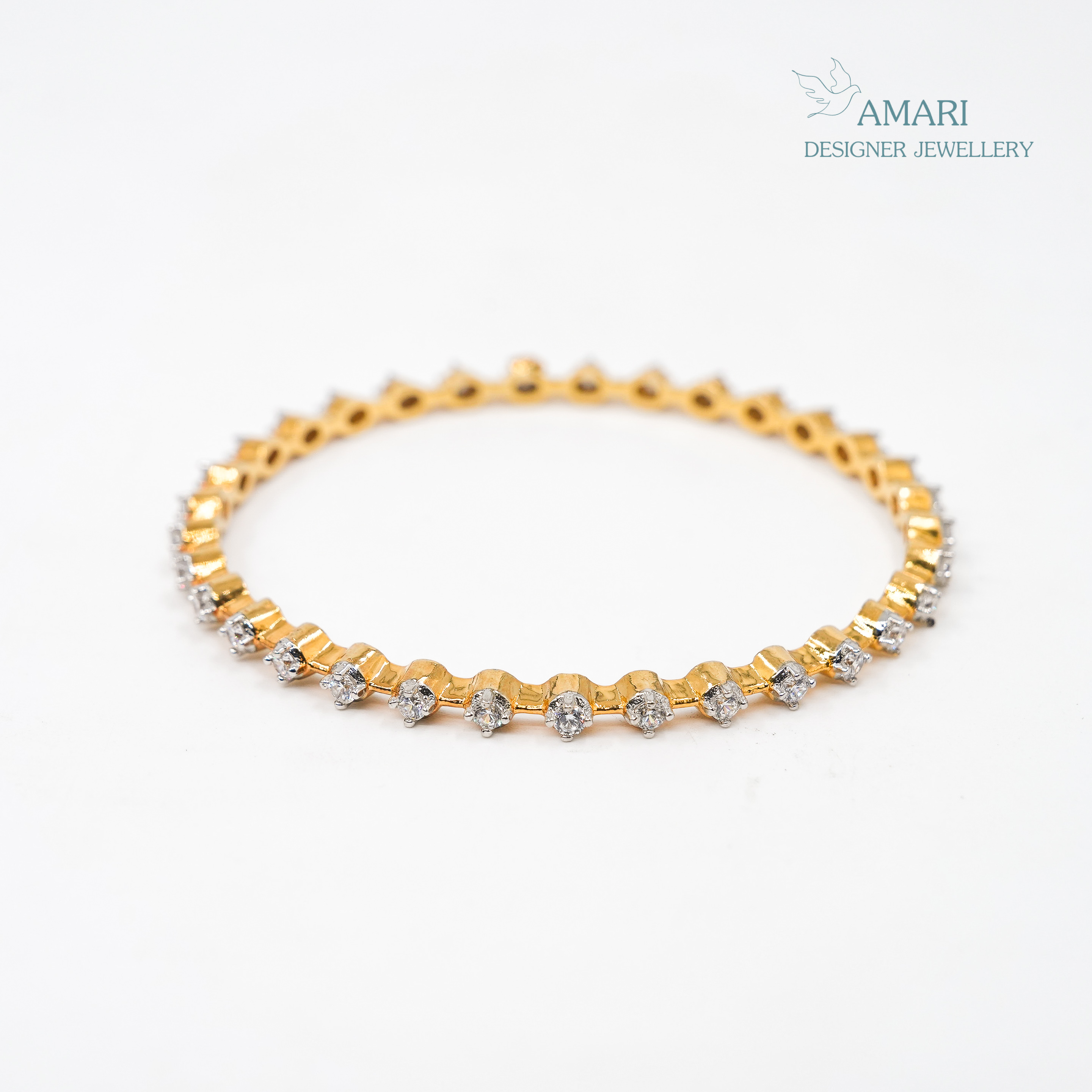 Classic Single Line Silver Bangles -