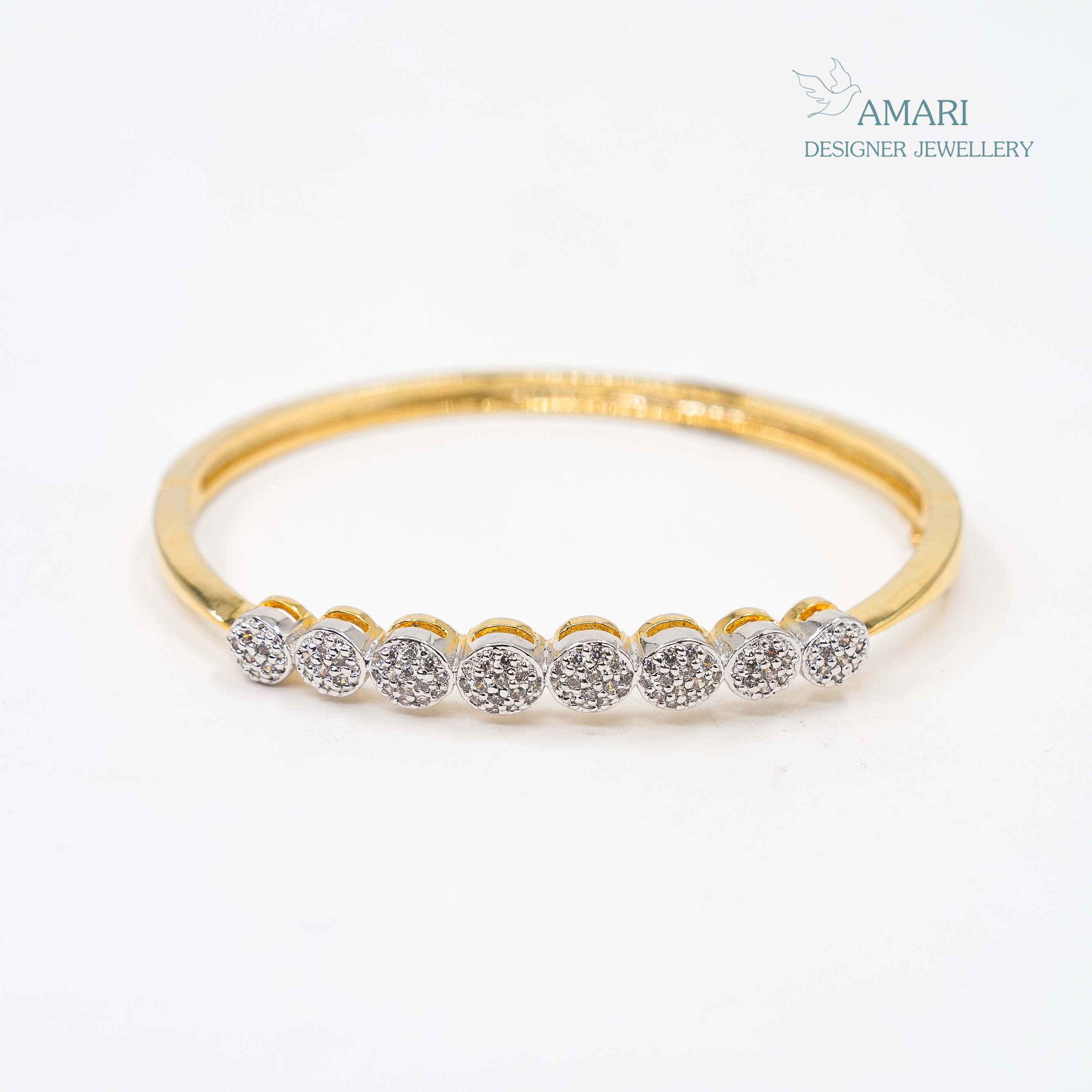 Studded Designer Kada Bracelet -