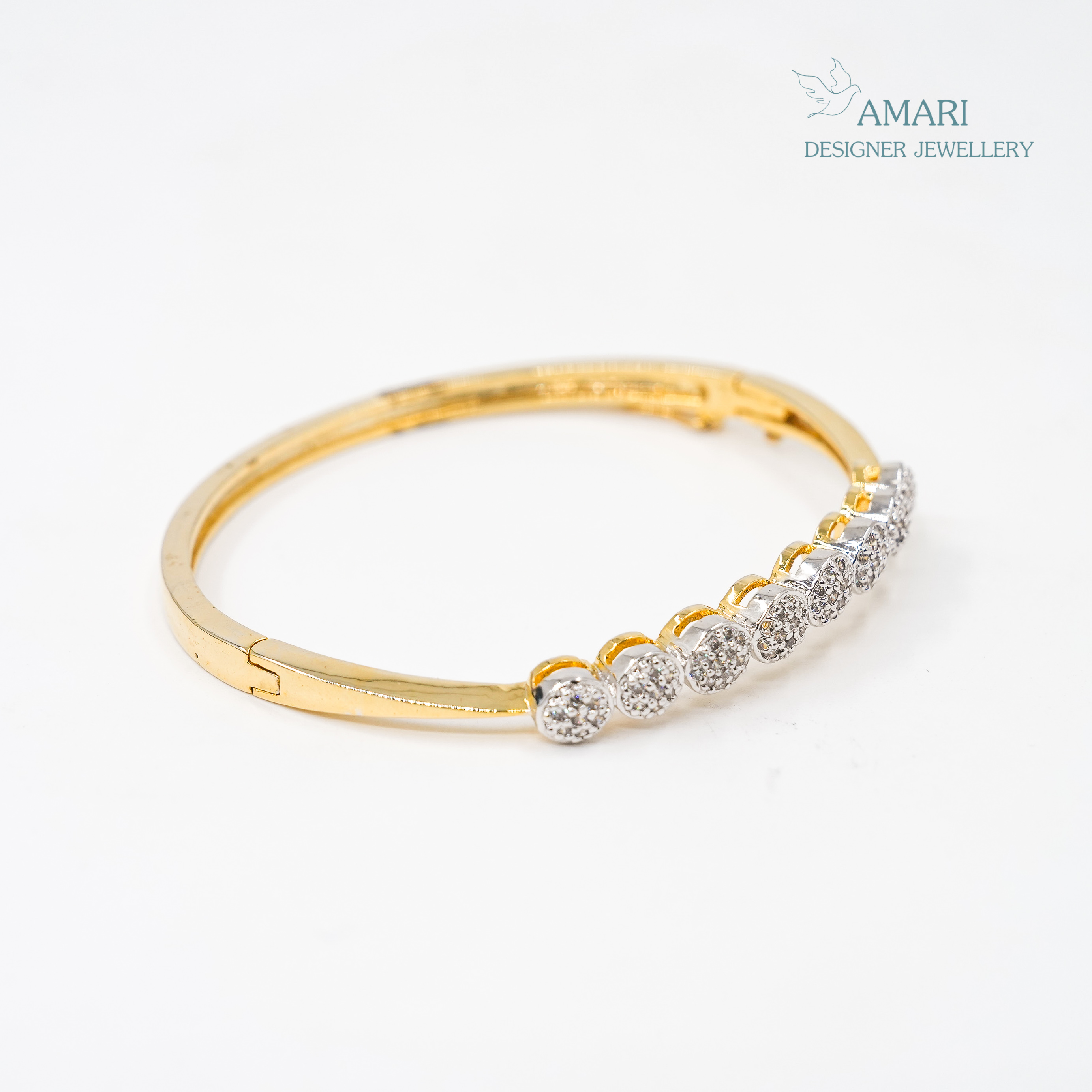 Studded Designer Kada Bracelet -