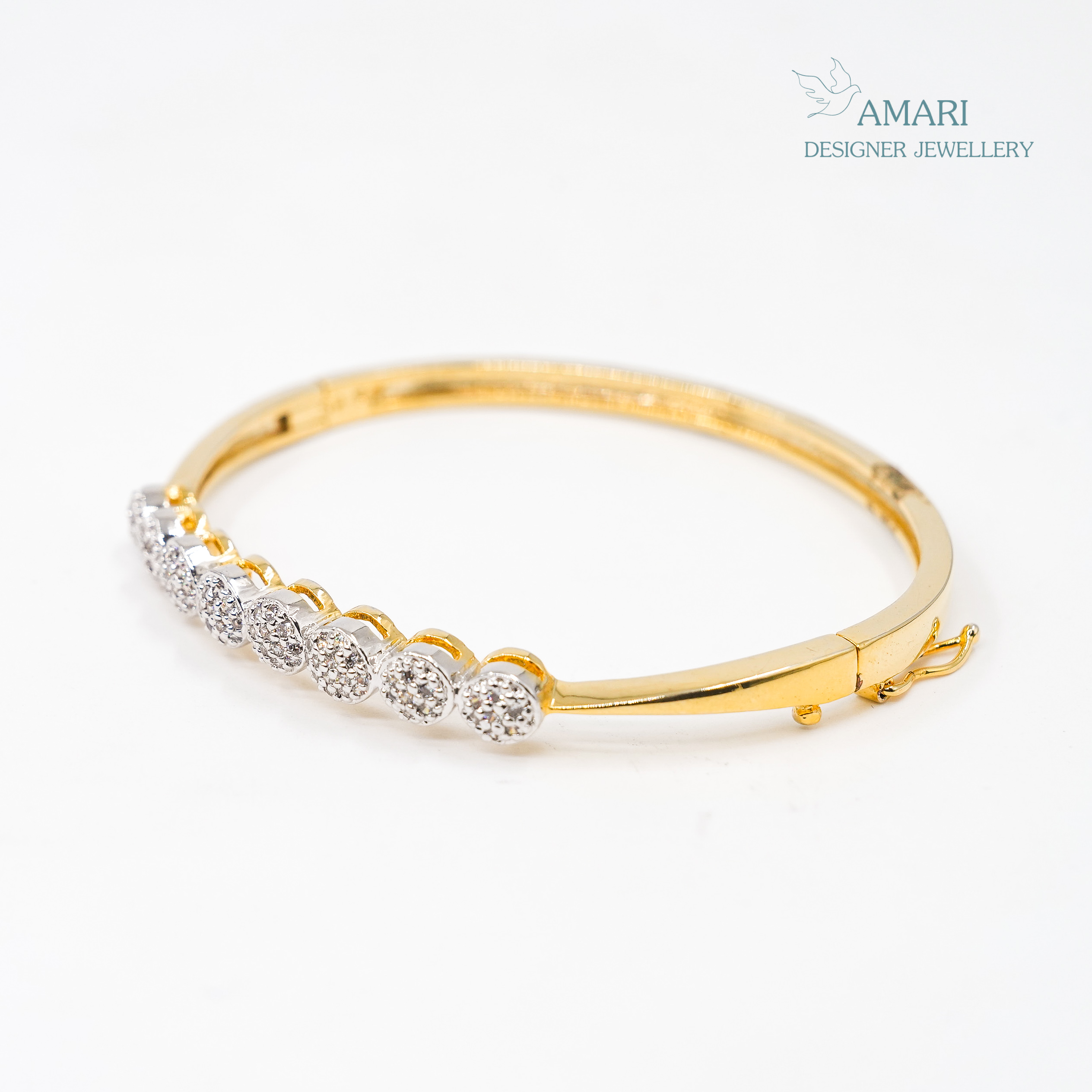 Studded Designer Kada Bracelet -