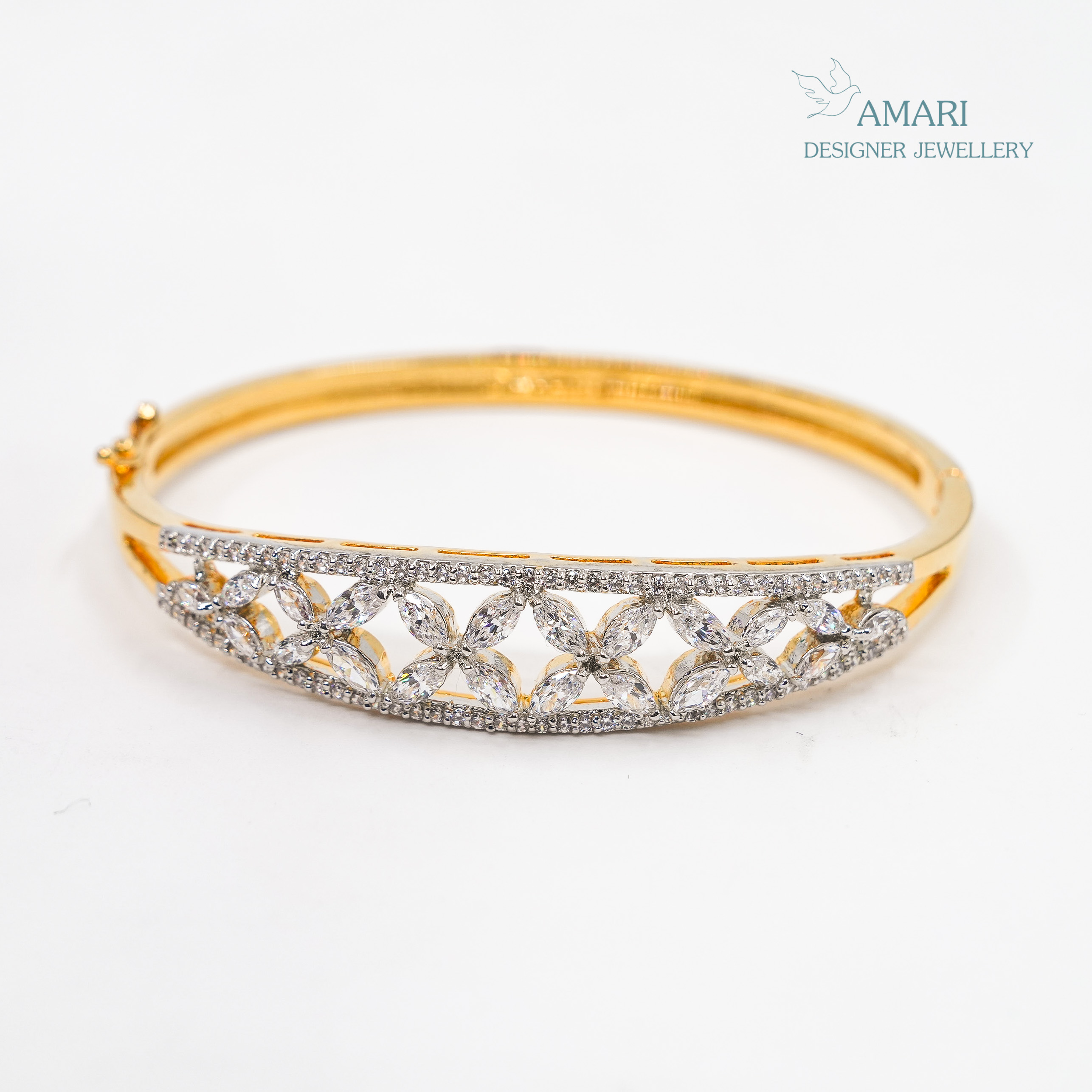 Dual Toned Kada Bracelet -