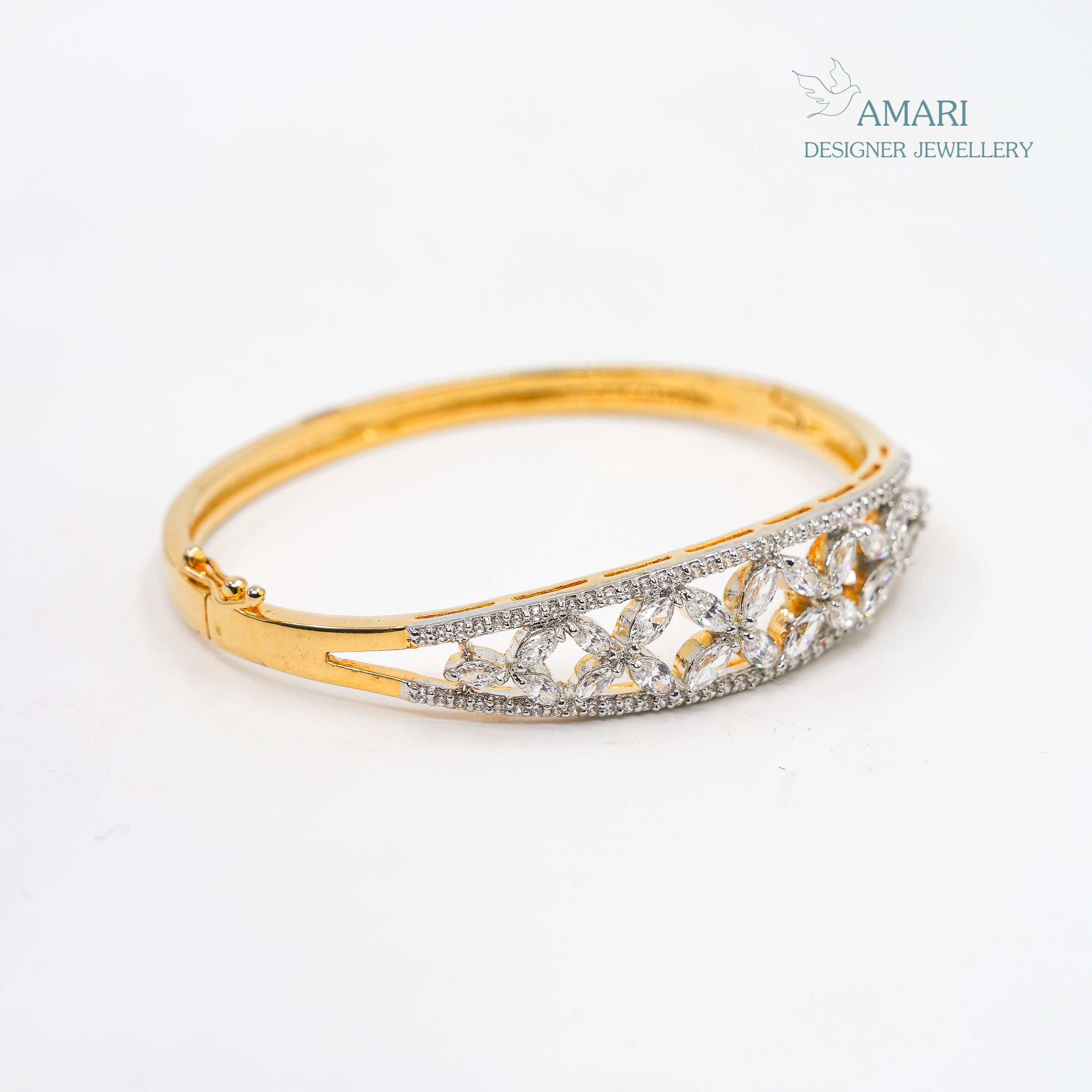 Dual Toned Kada Bracelet -