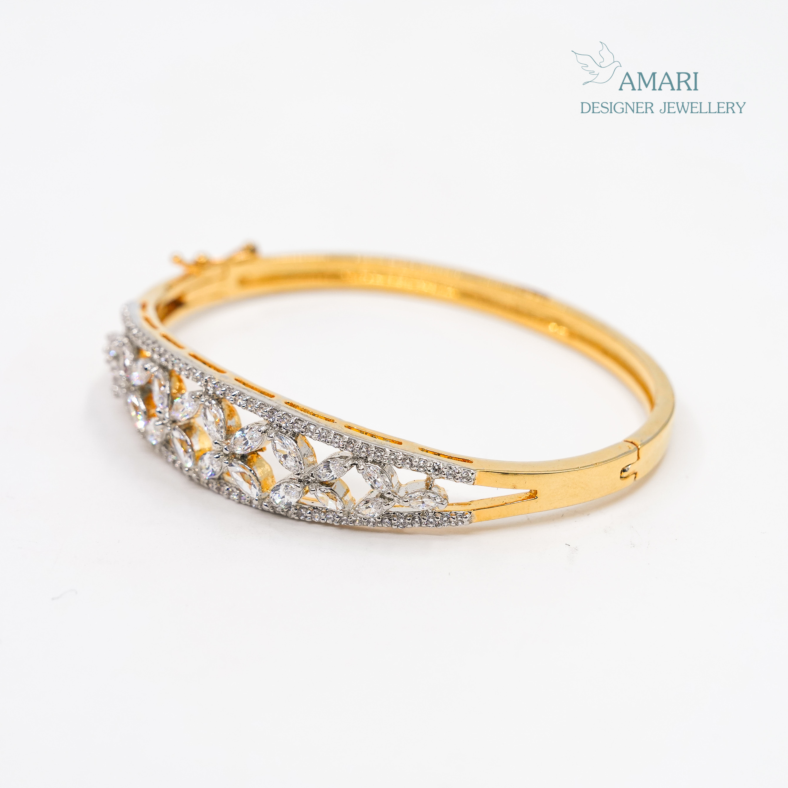 Dual Toned Kada Bracelet -
