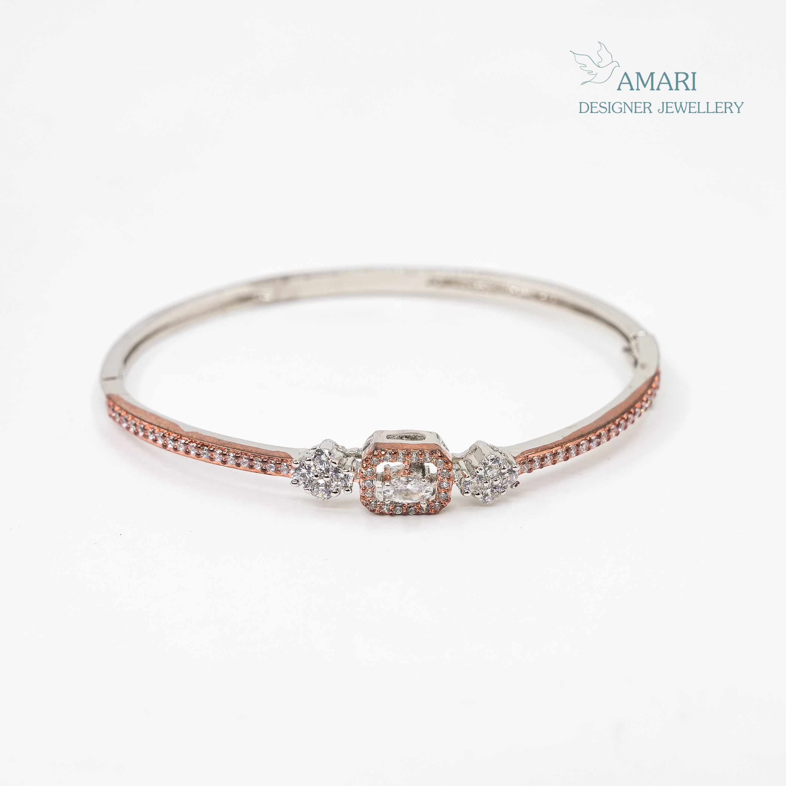 Studded Delicate Kada Bracelet -