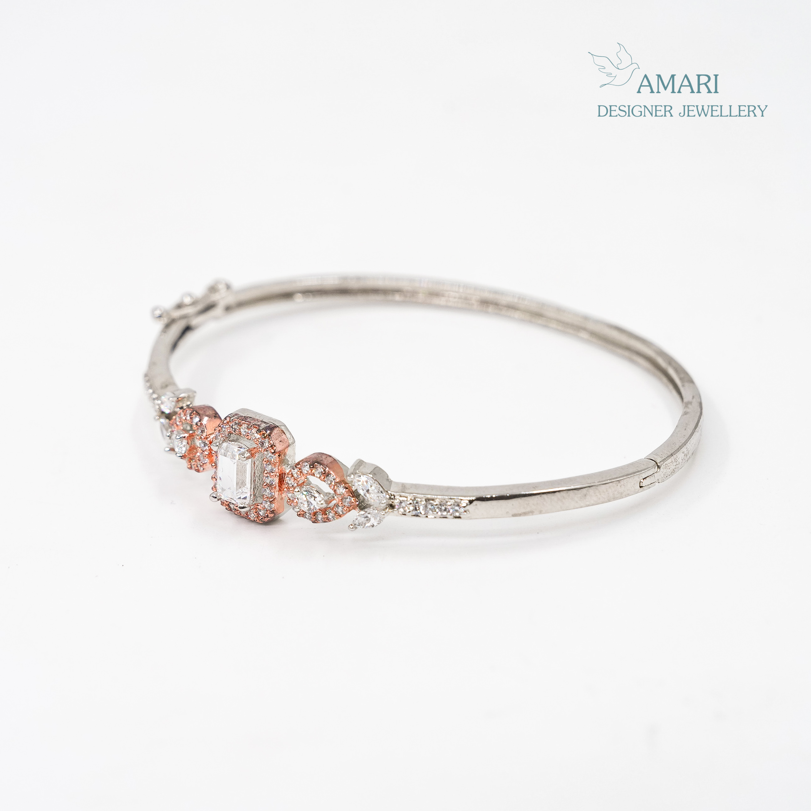 Square Cut Kada Bracelet - Kada Bracelets