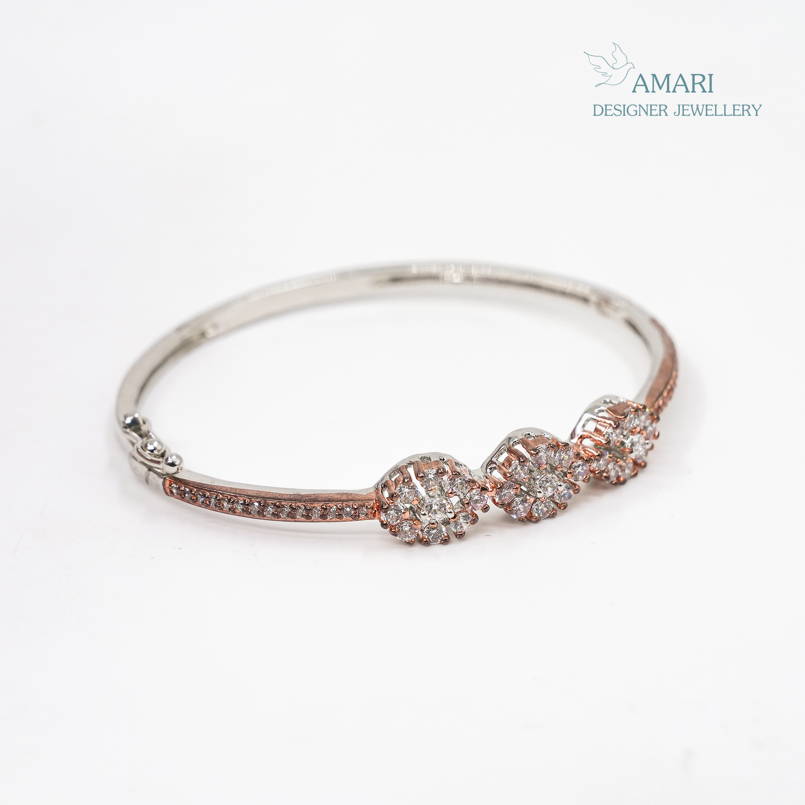 Studded Minimal Kada Bracelet -