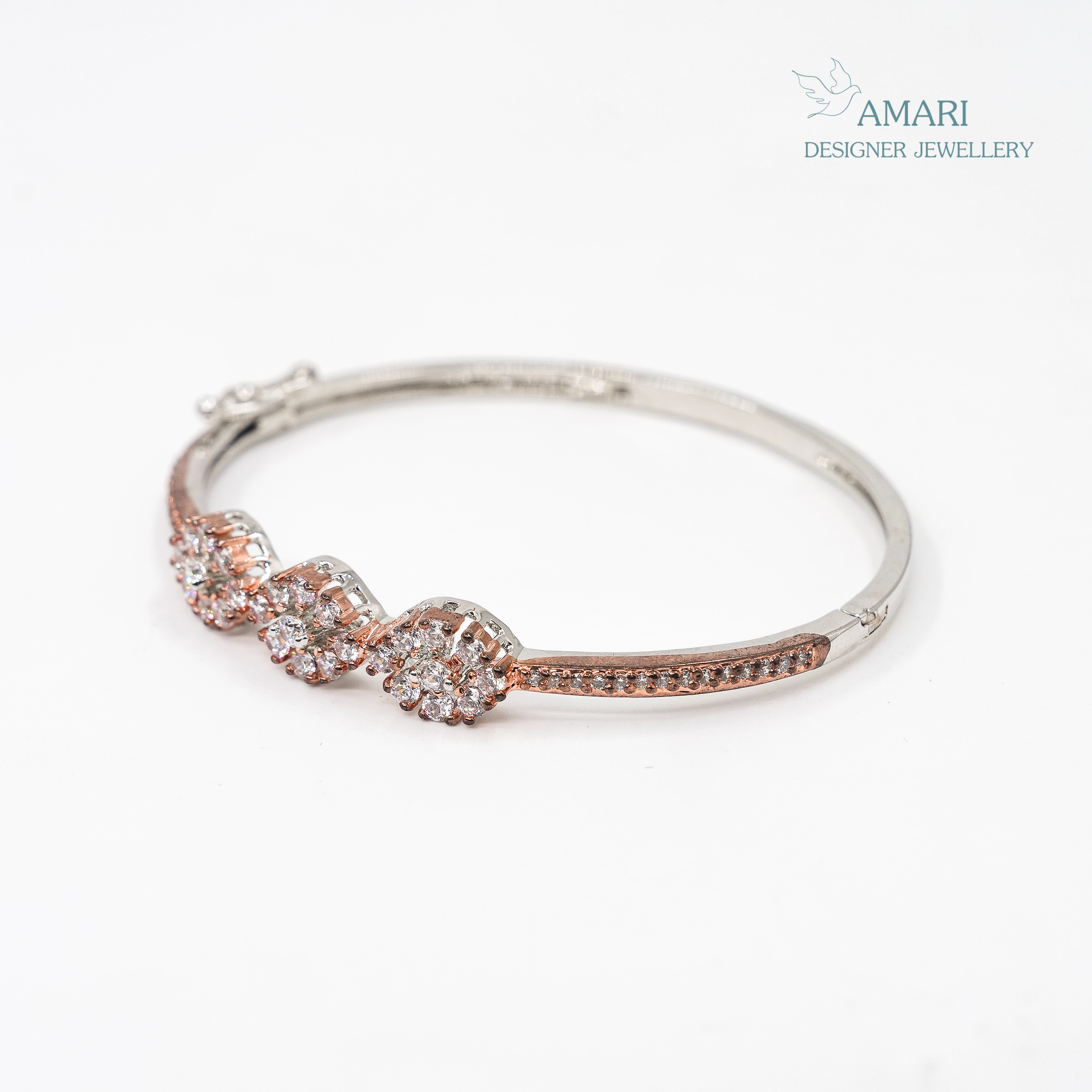 Studded Minimal Kada Bracelet -