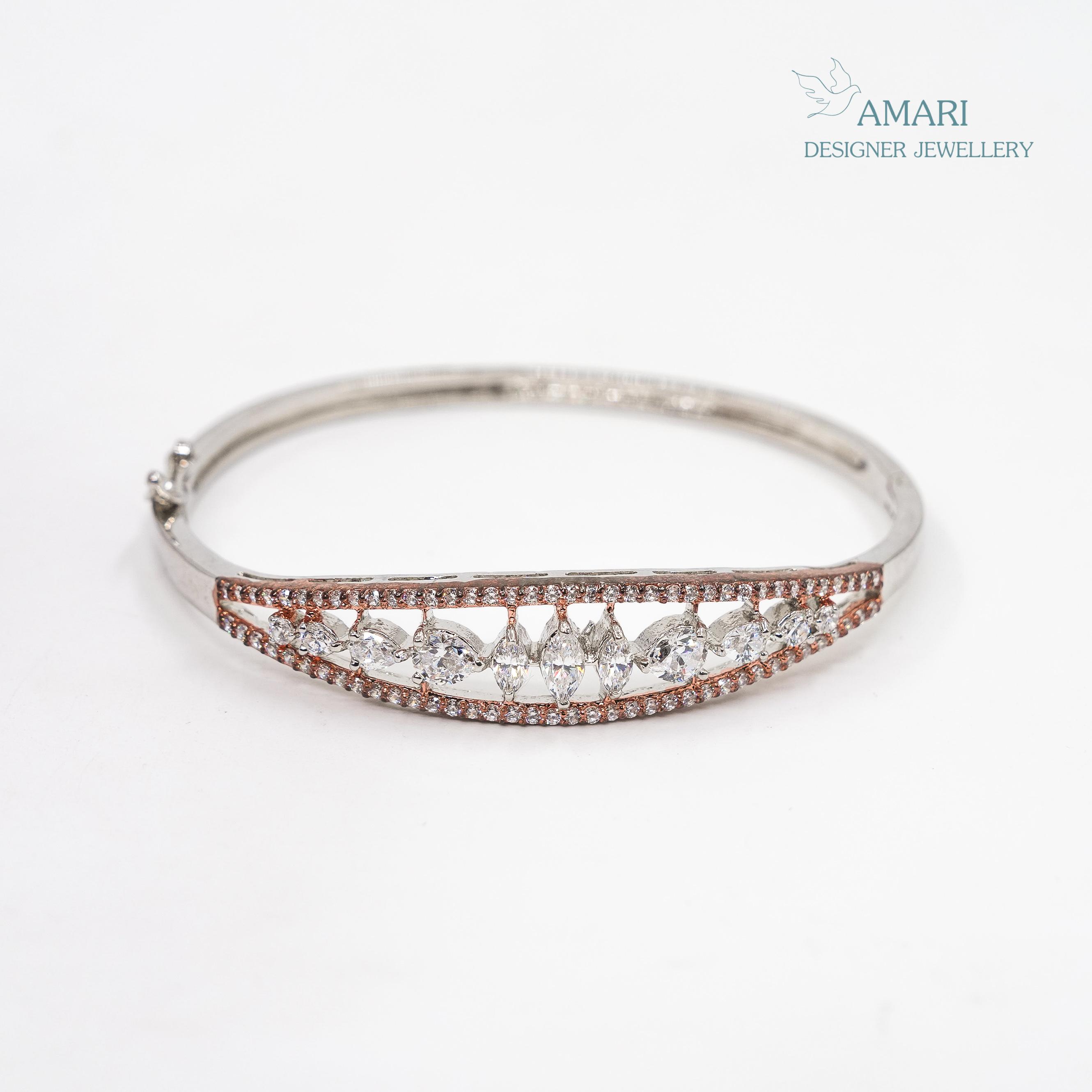 Classic Glamour Kada Bracelet -