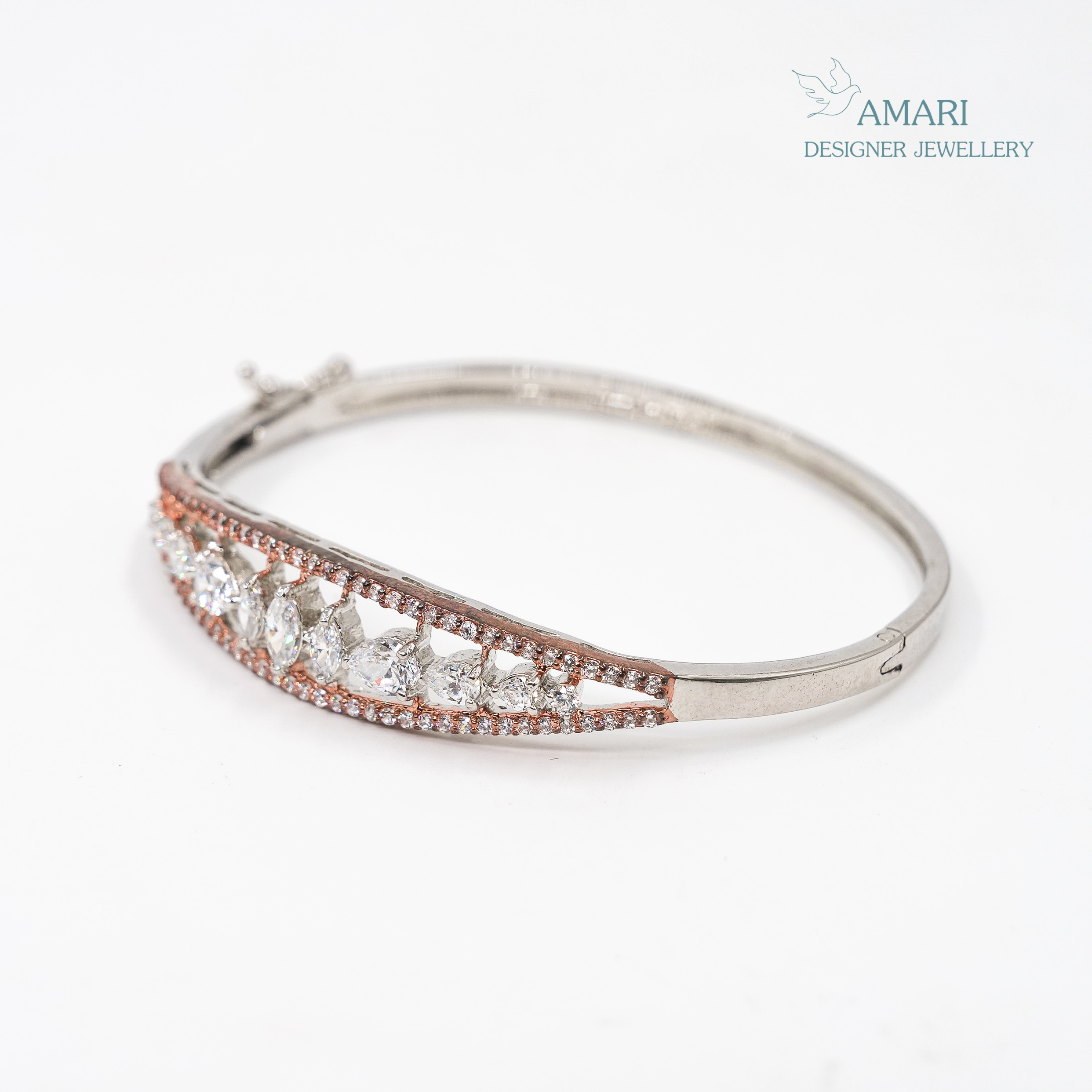 Classic Glamour Kada Bracelet -