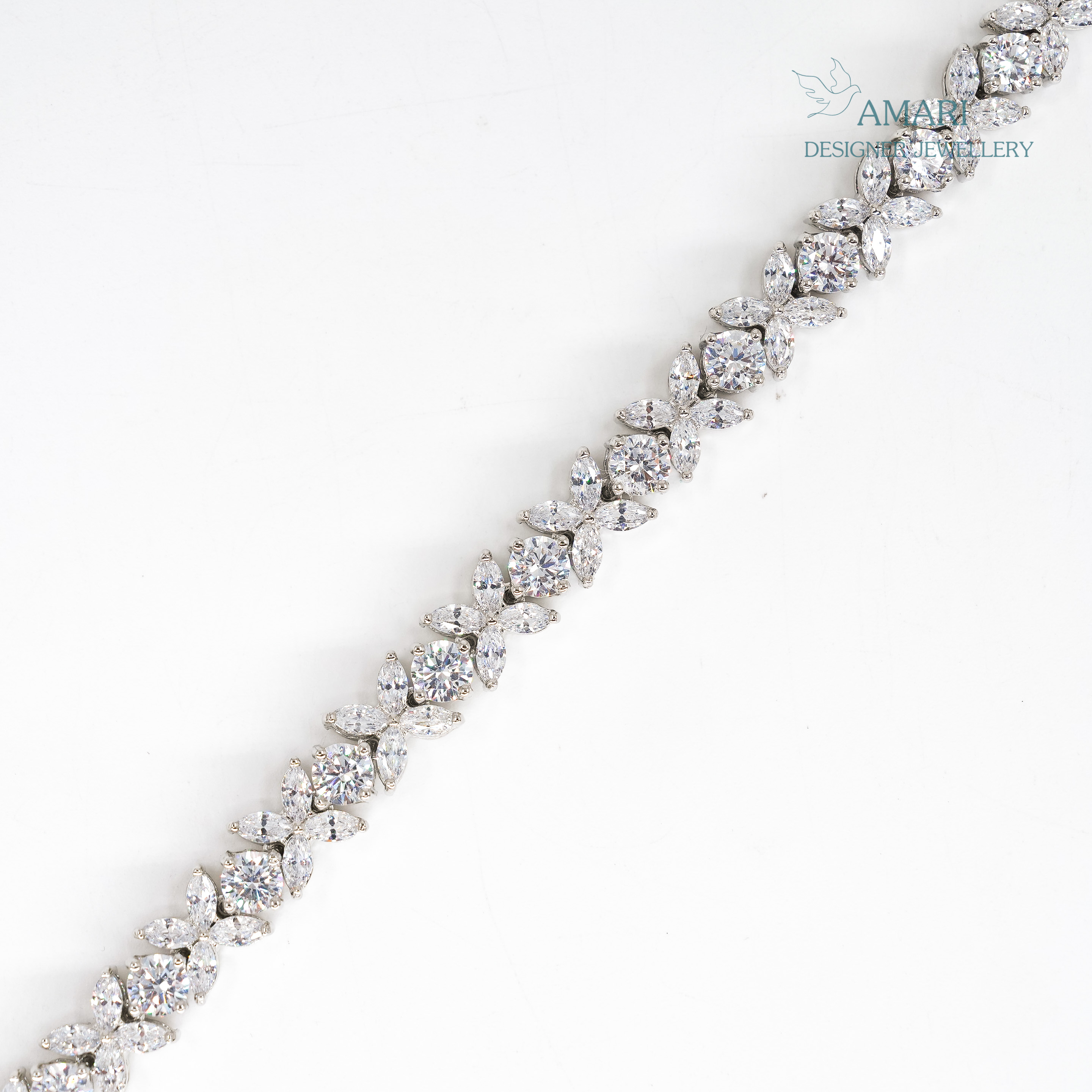 Eternal Stackable Silver Tennis Bracelet