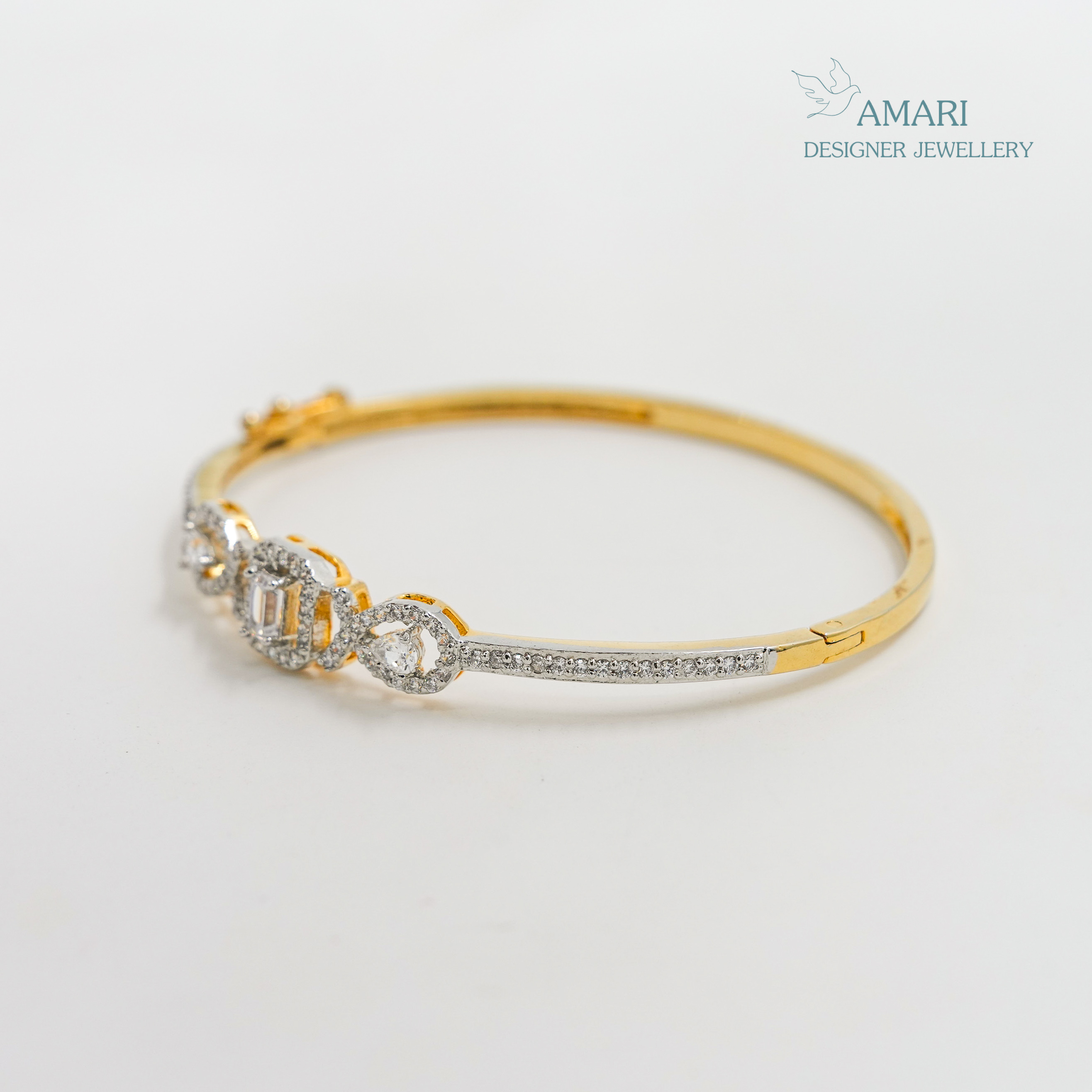 Classic Glamour Kada Bracelet -