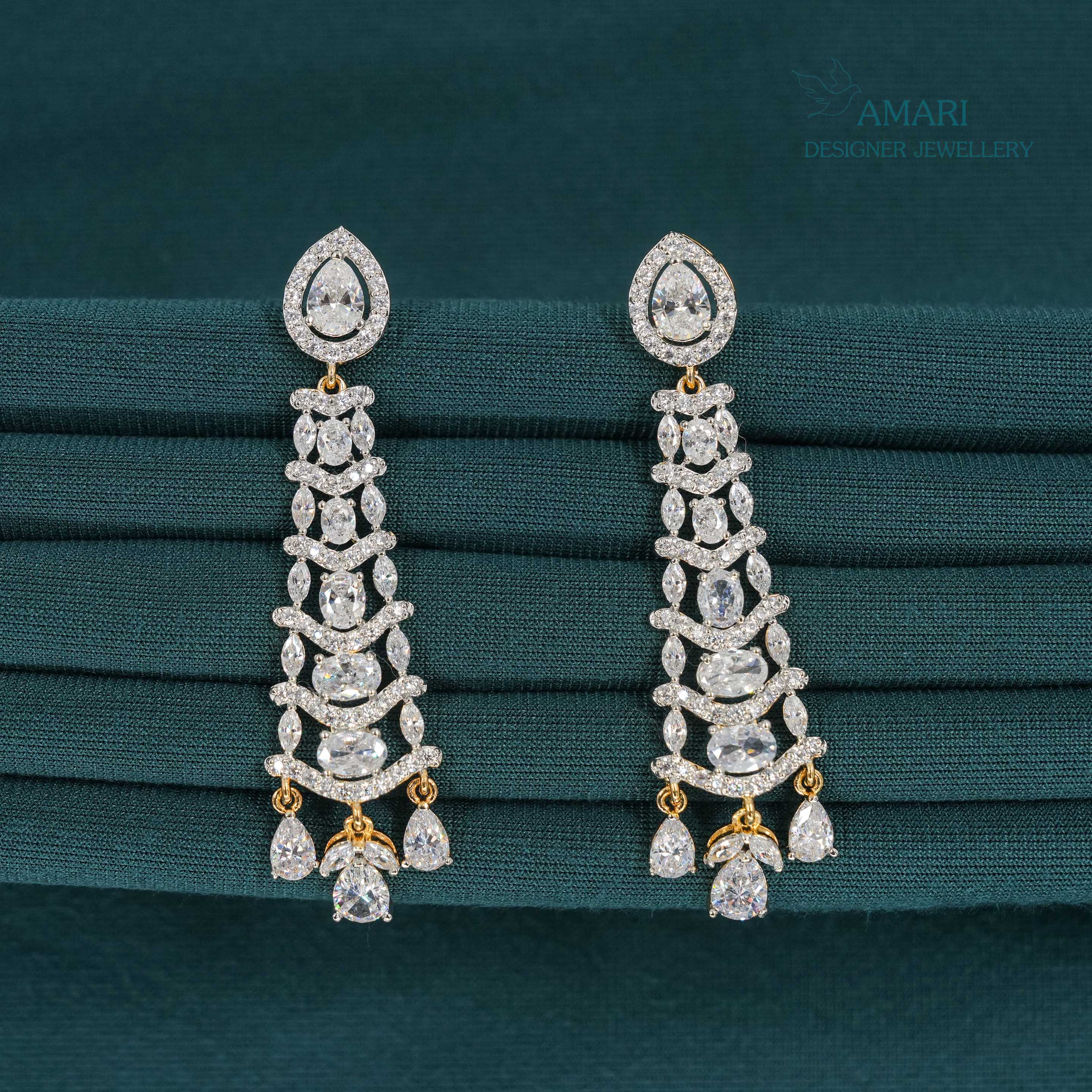 Clean Shine Silver Earring -