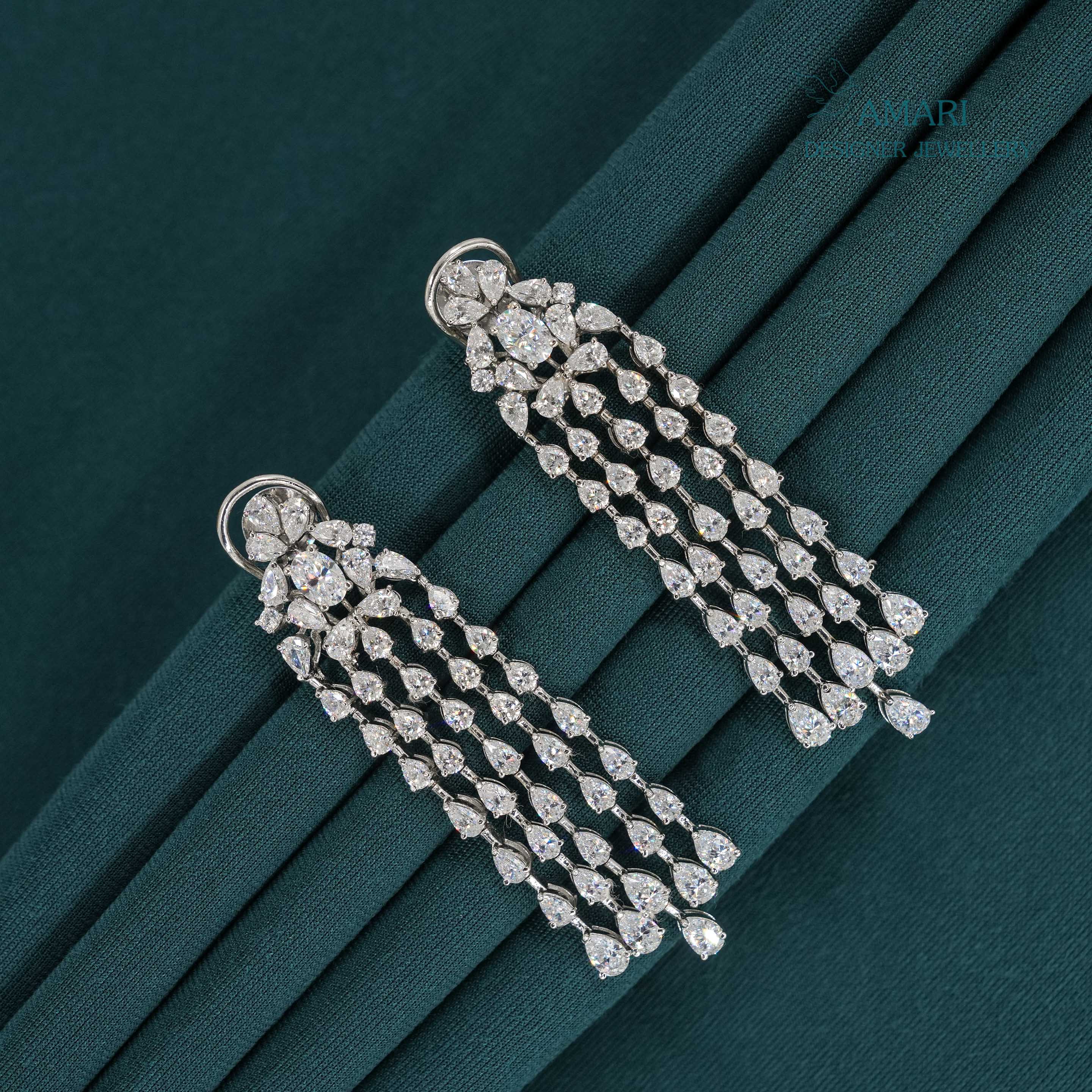 Sleek Silvers Earrings -