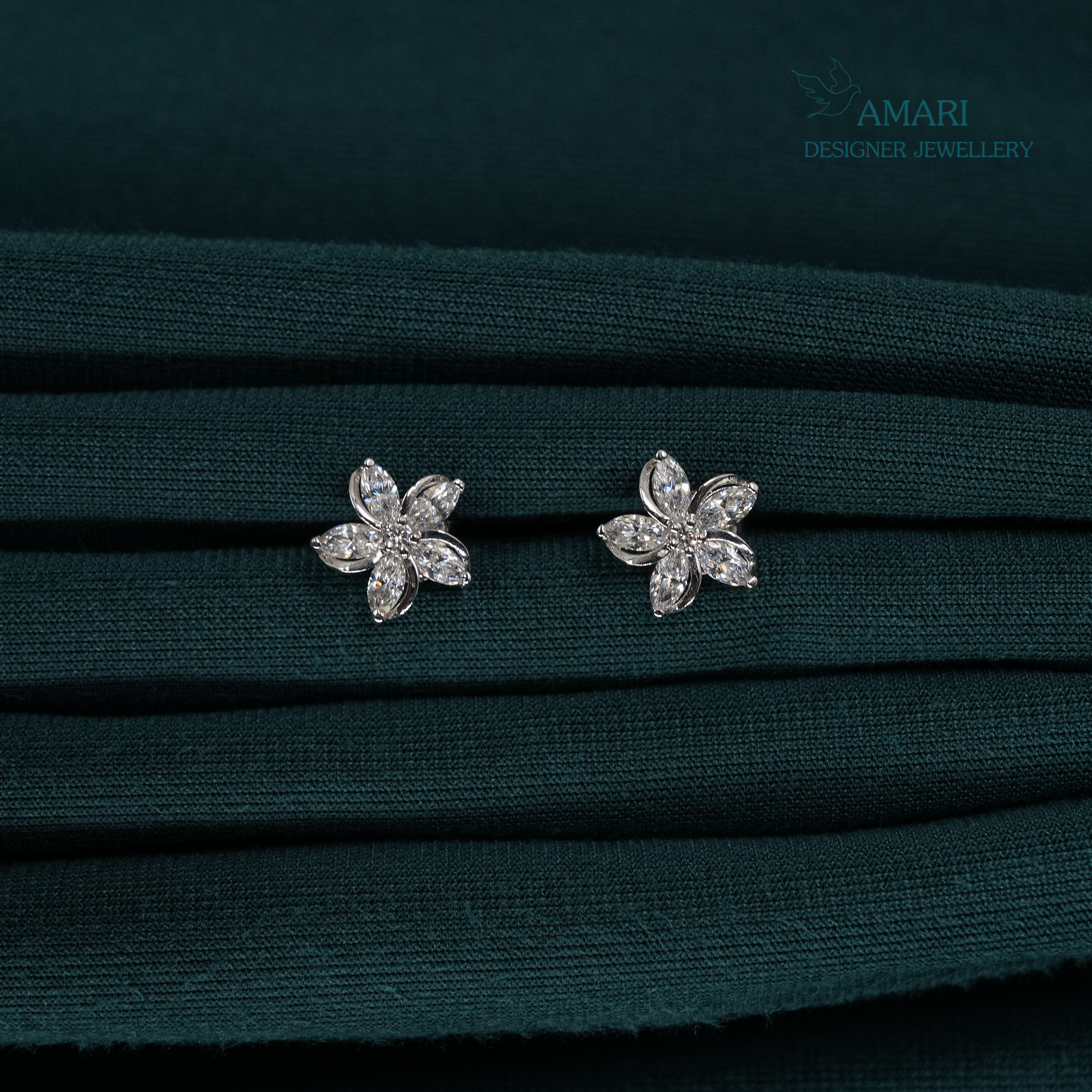 Subtle Shine Silver Earrings -