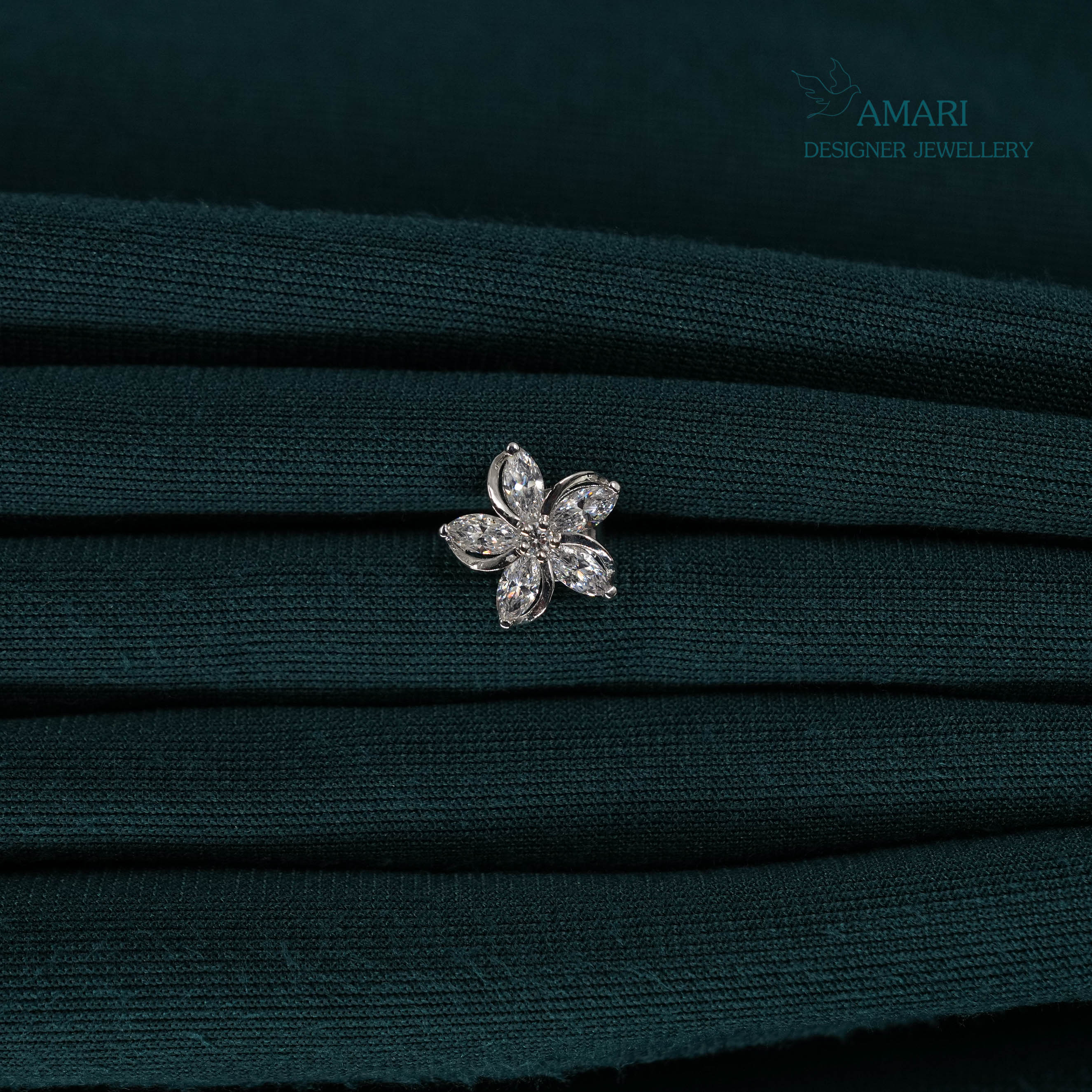 Subtle Shine Silver Earrings -