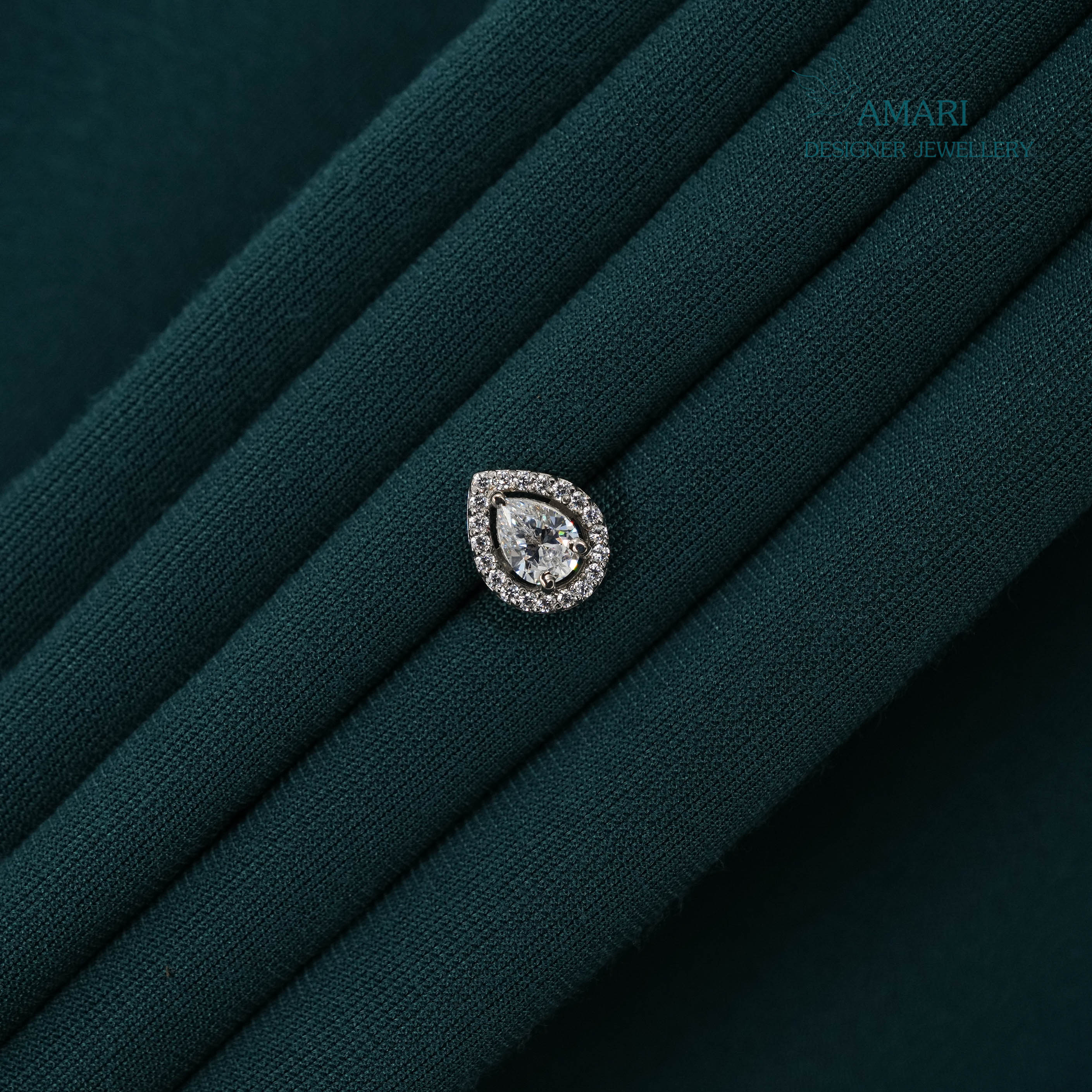 Shimmering Silver Earrings -