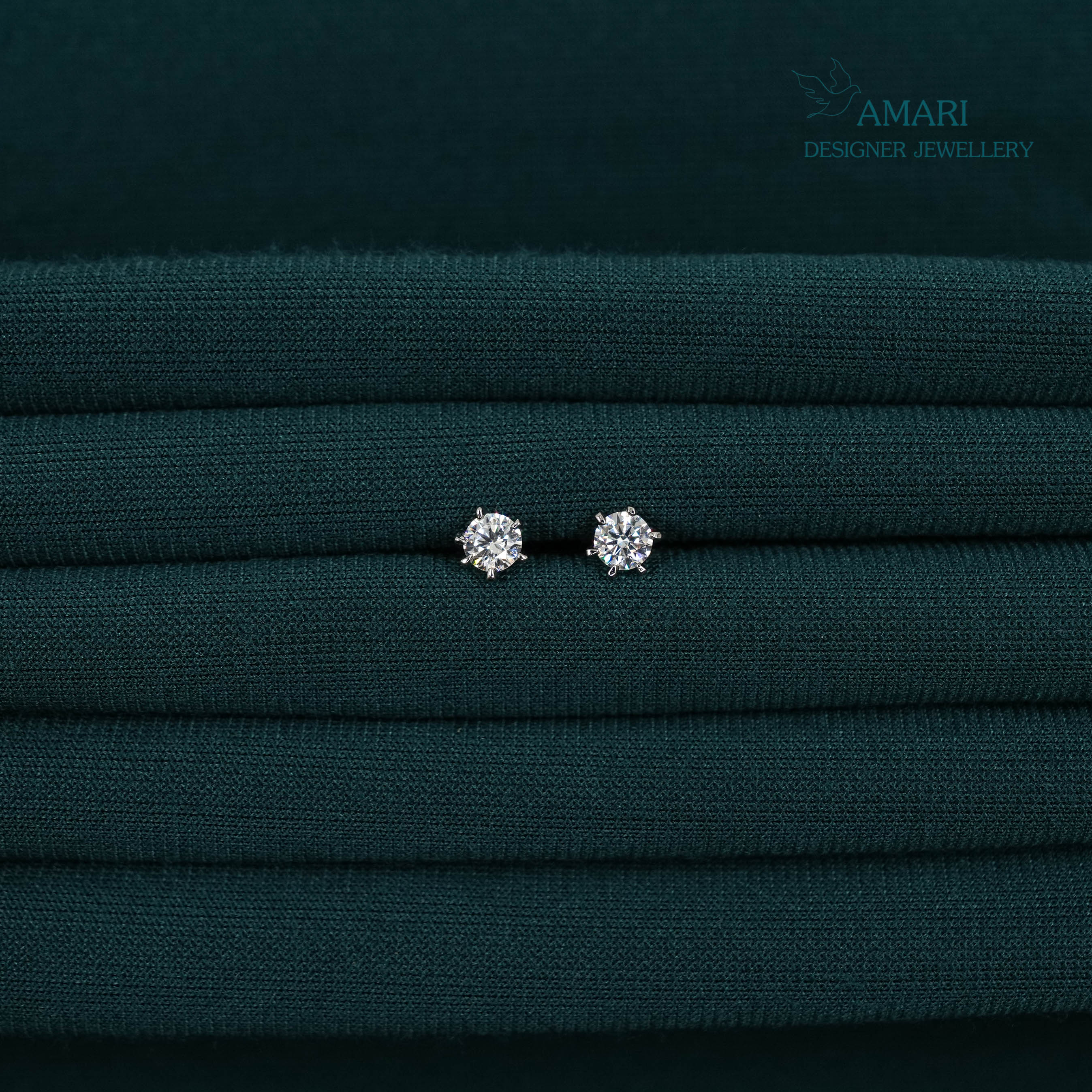 Elegant Edge Silver Earrings -