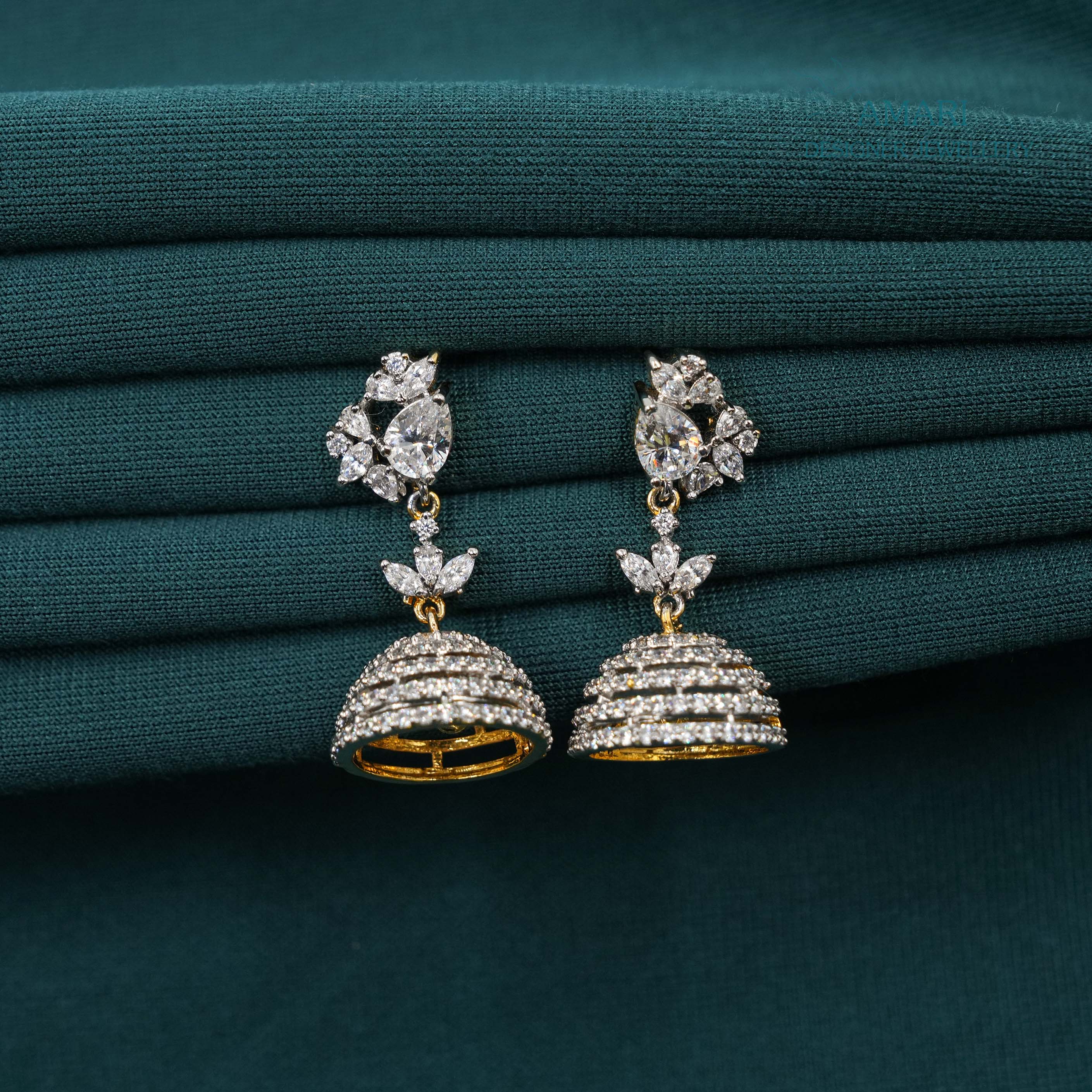 Delicate Glow Silver Earrings -