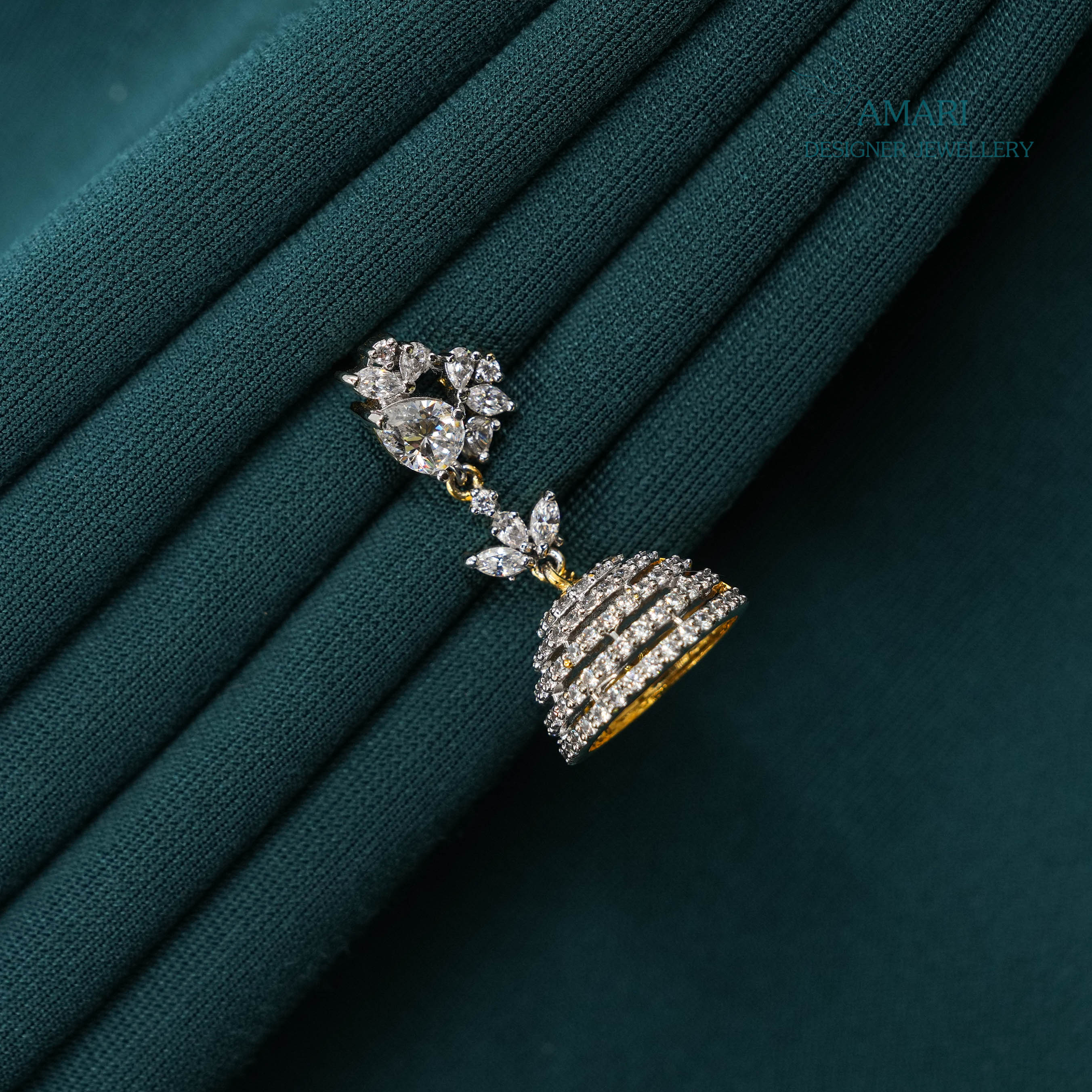 Delicate Glow Silver Earrings -