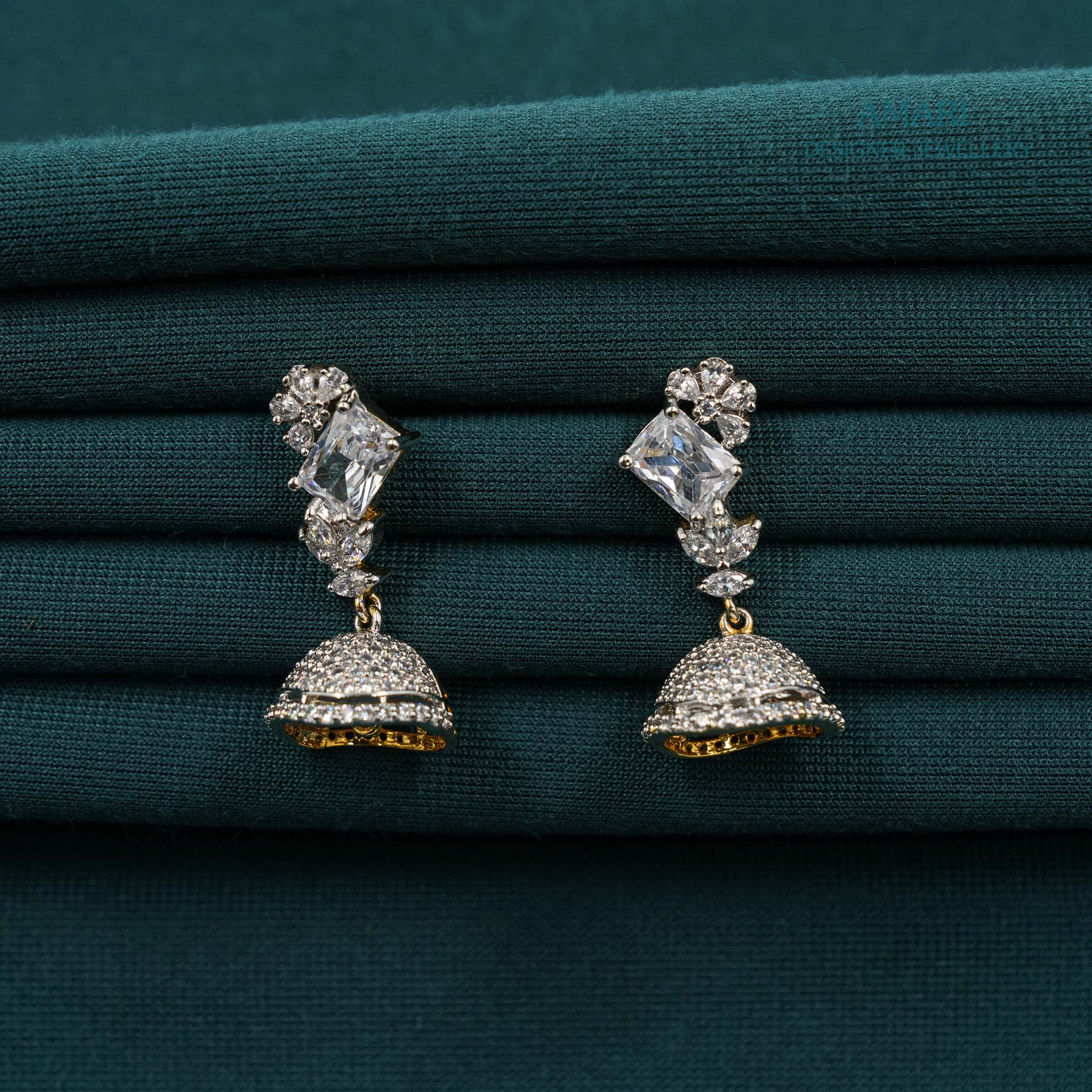 Classic Lines Silver Earrings -