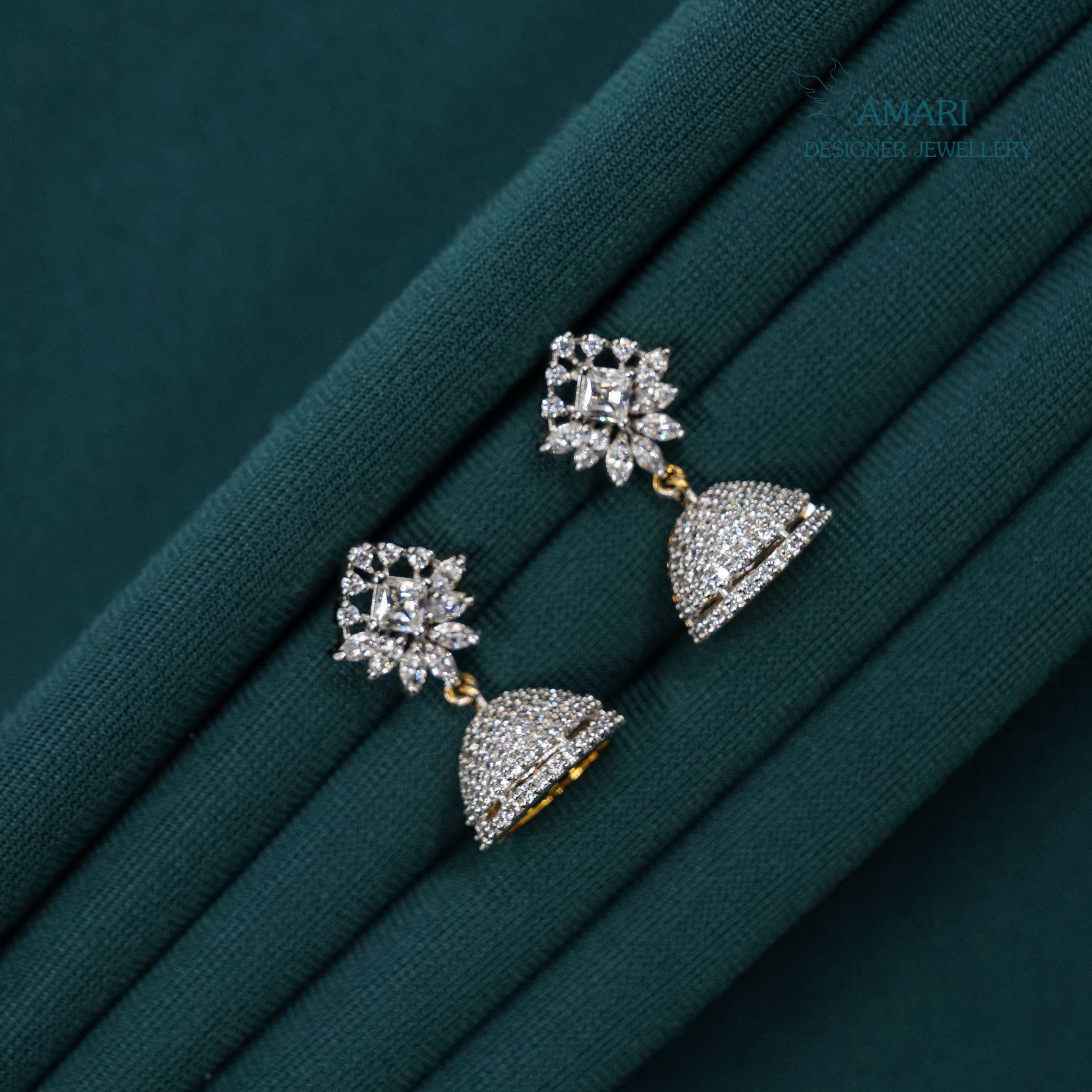 Gentle Glow Silver Earrings -