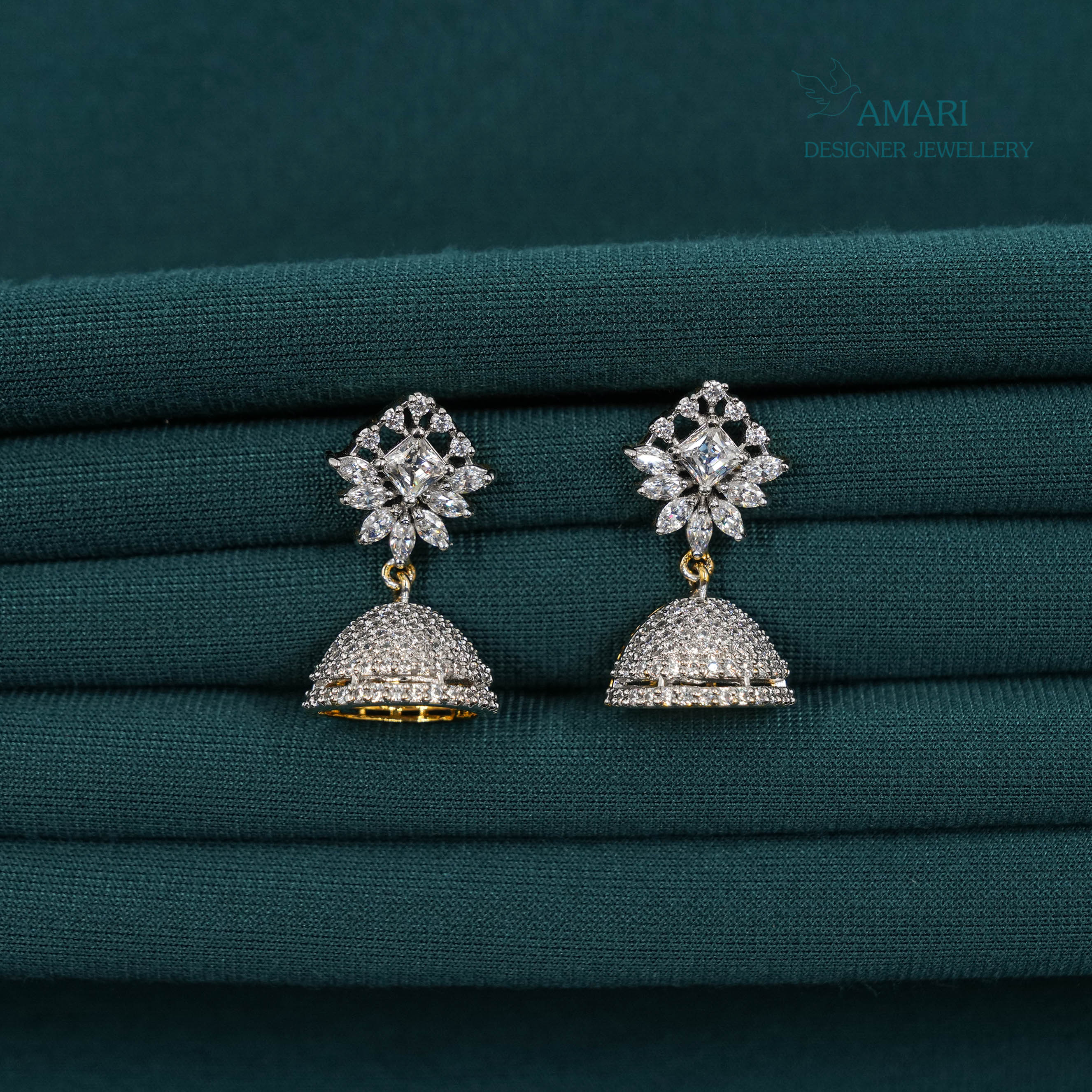 Gentle Glow Silver Earrings -