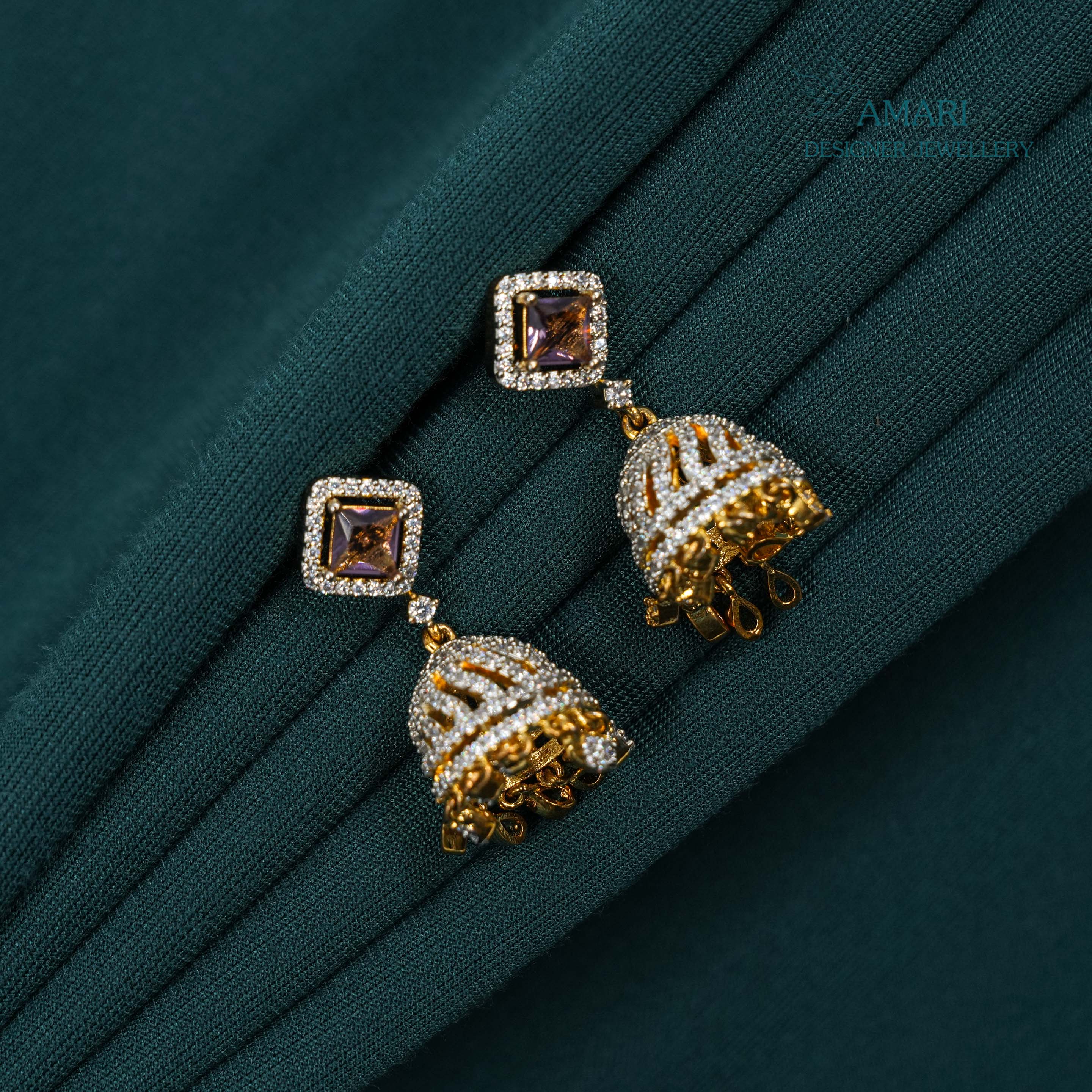 Calm Shine Silver Earrings -