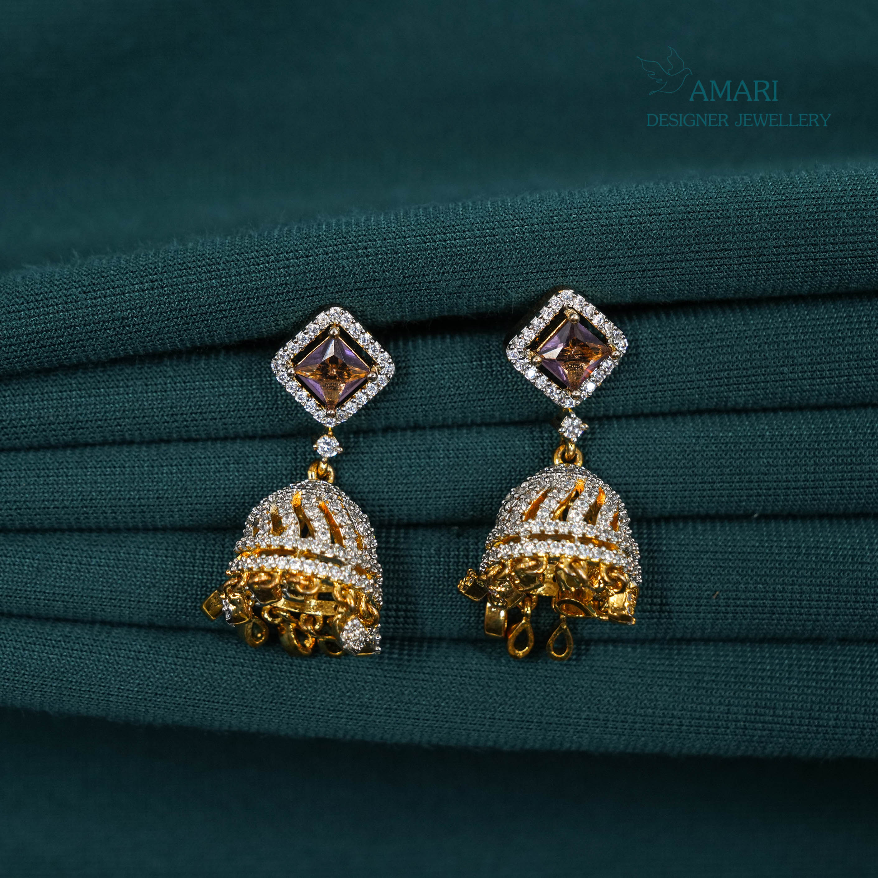 Calm Shine Silver Earrings -