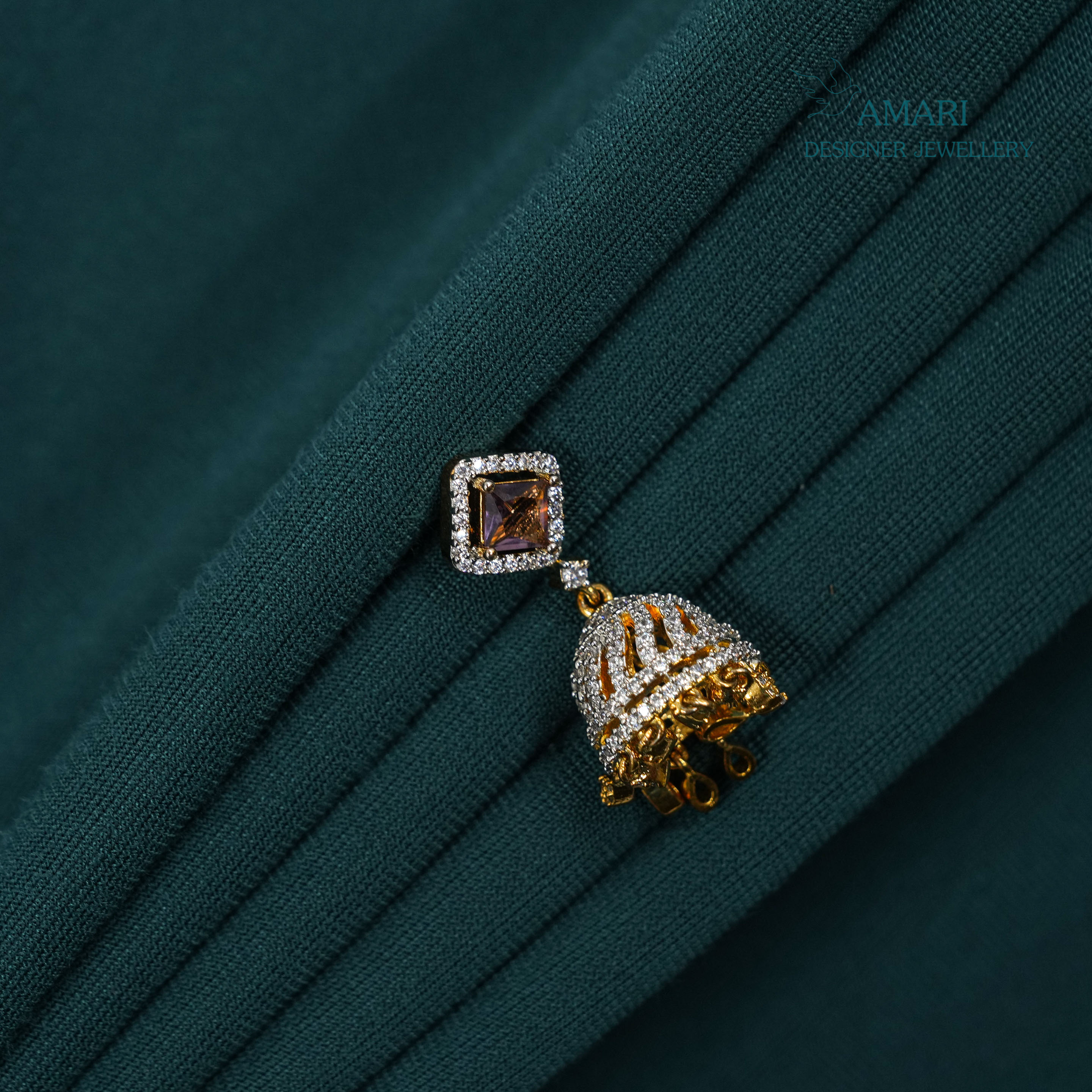 Calm Shine Silver Earrings -