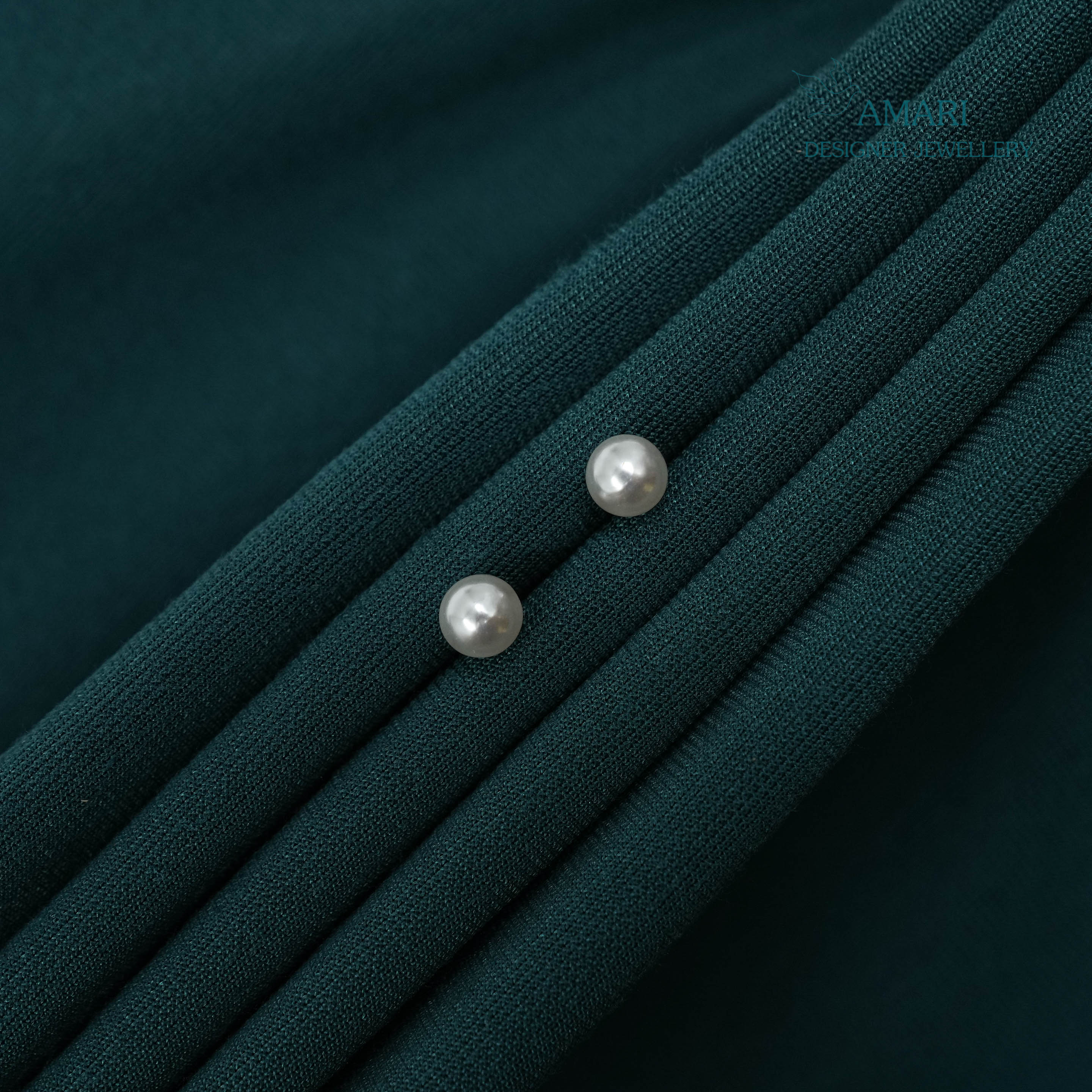 Radiant Touch Silver Earrings -