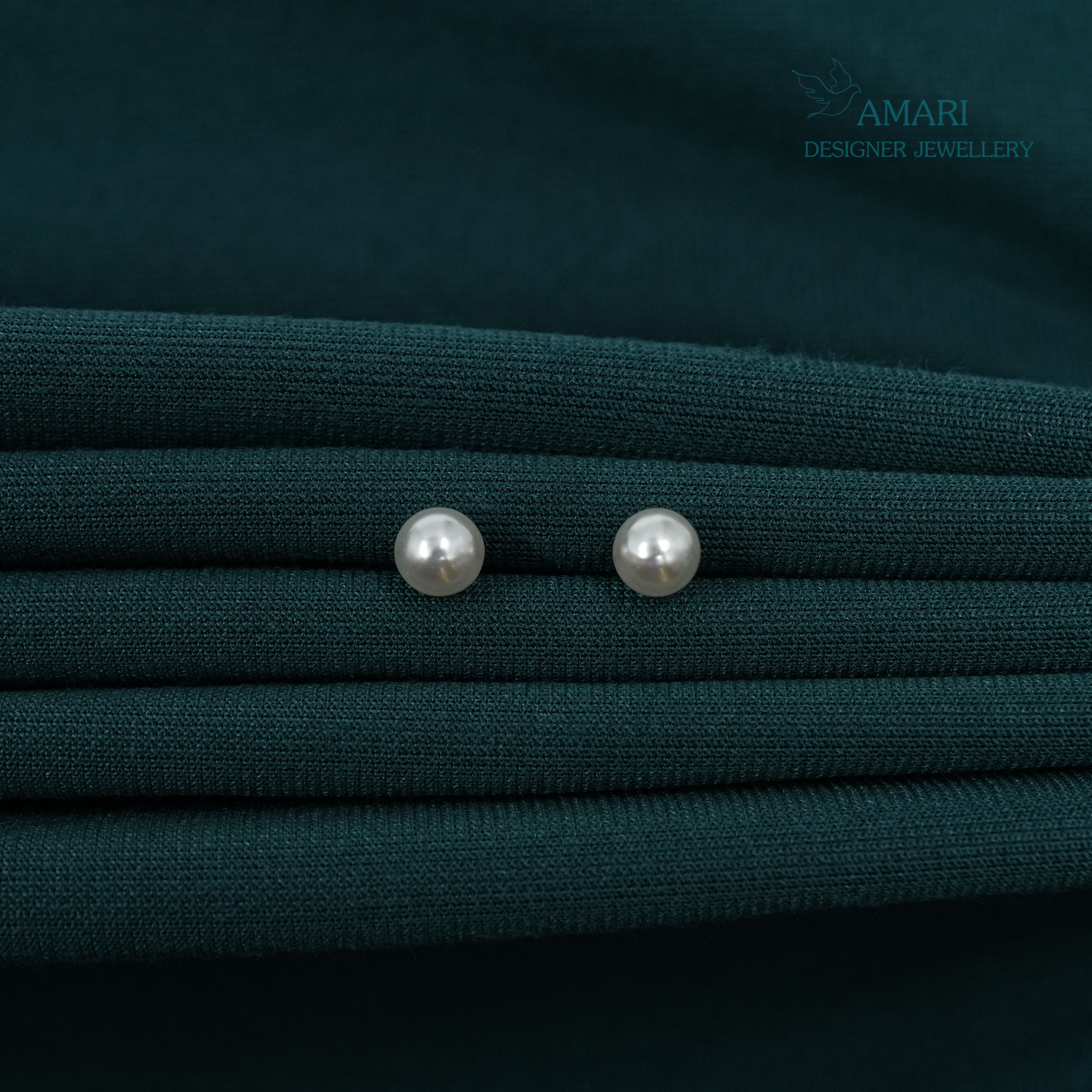 Radiant Touch Silver Earrings -