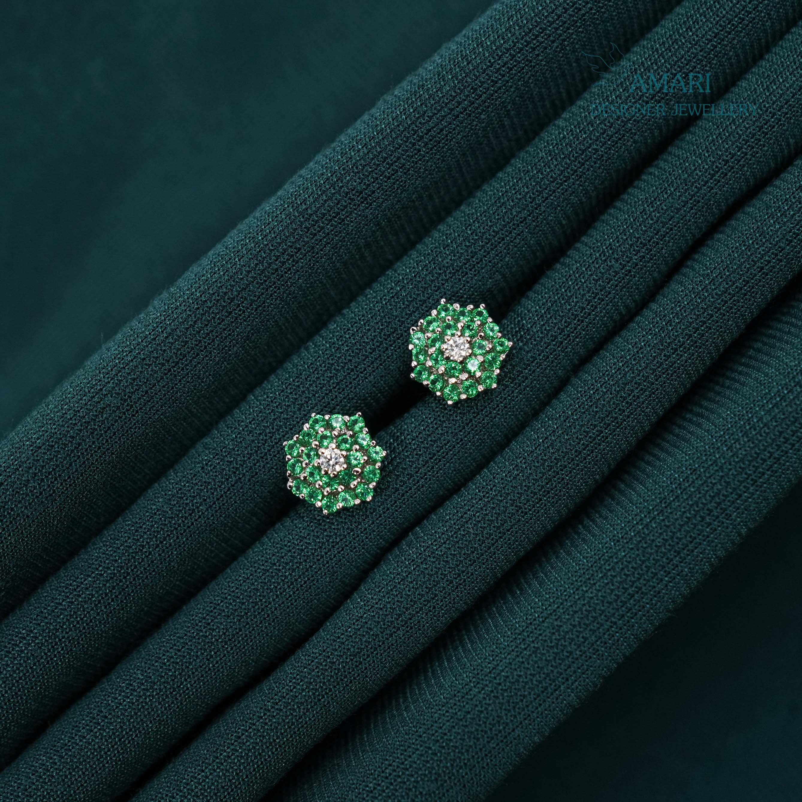 Luxe Vibe Silver Earrings -