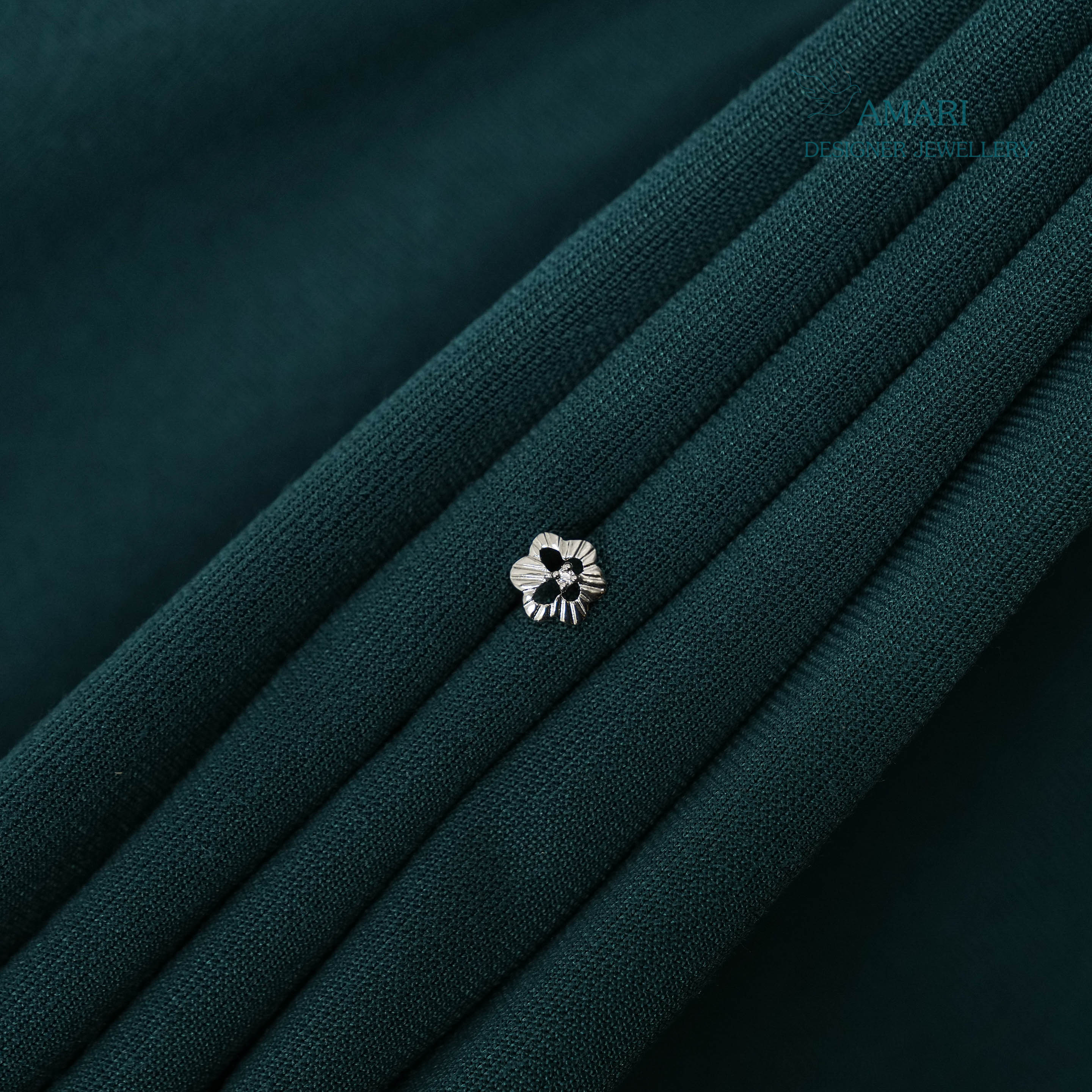 Sparkle Touch Silver Earrings -